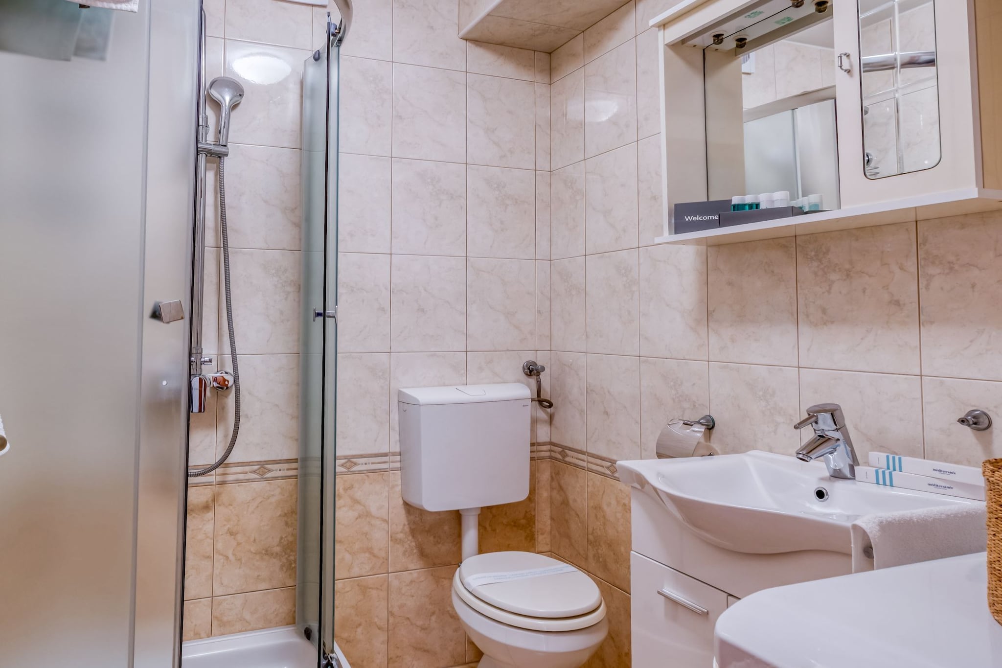 Apartment Promenada - OneBedroom Apartment with parking - Badkamer