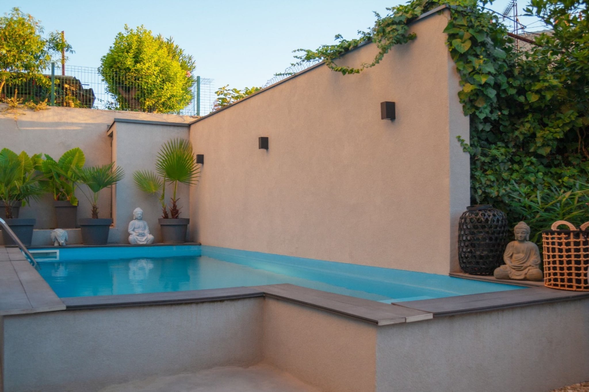 Pula Garden Apartments with Shared Pool - Classic One Bedroom Apartment with Sea View - Schwimmbad