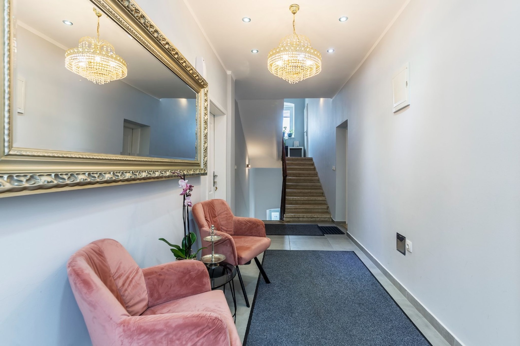 Pula Garden Apartments with Shared Pool - Standard One Bedroom Apartment with Sea View - Im Freien