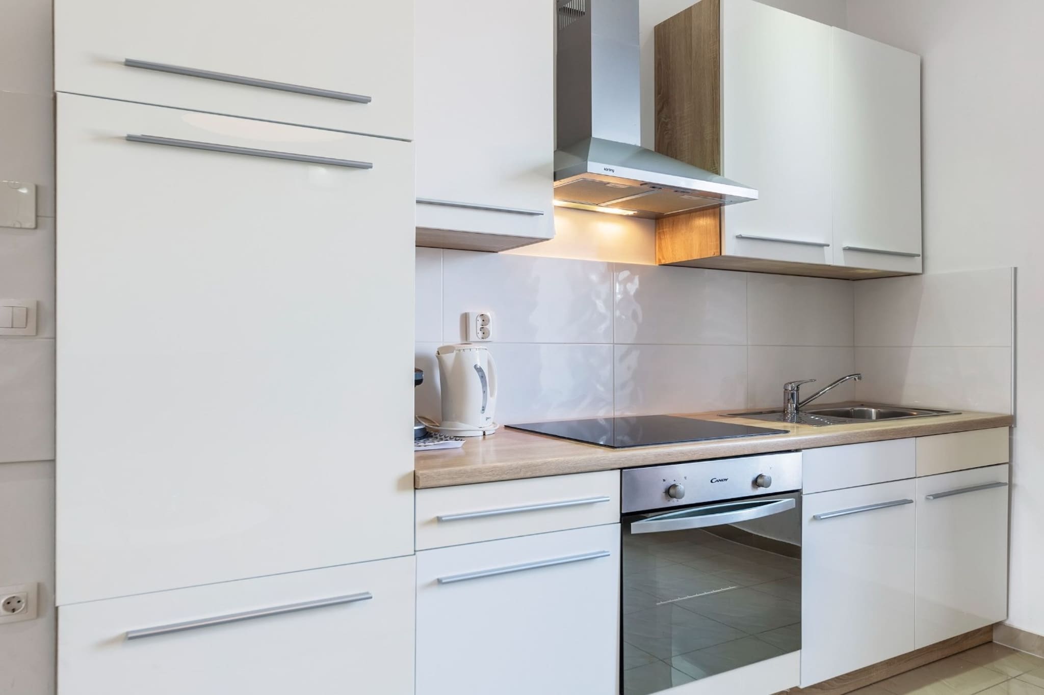Pula Garden Apartments with Shared Pool - Standard One Bedroom Apartment with Sea View - Küche