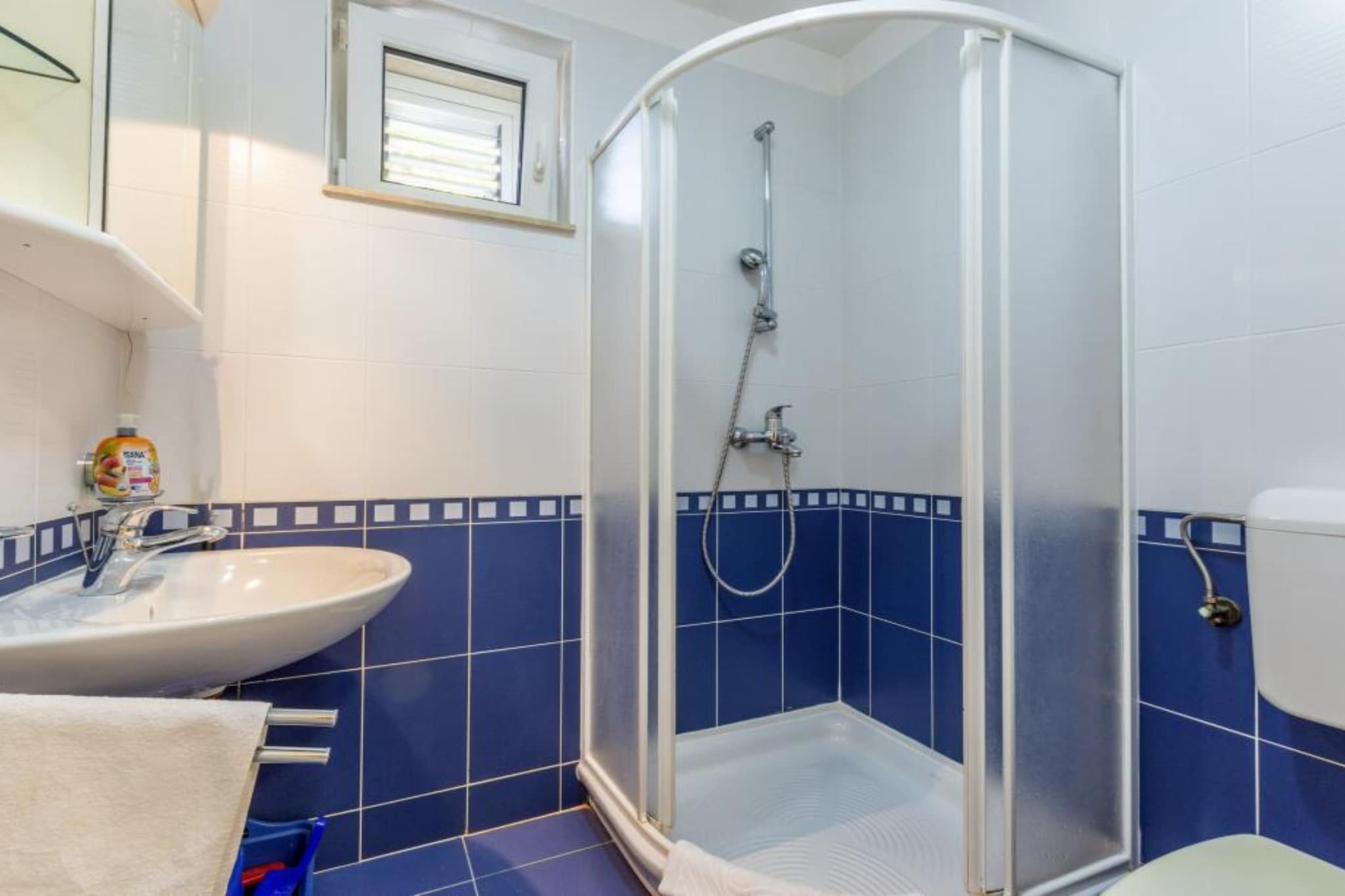 Apartments Radevenjić - Classic One Bedroom Apartment with Sea View and Terrace - Badkamer