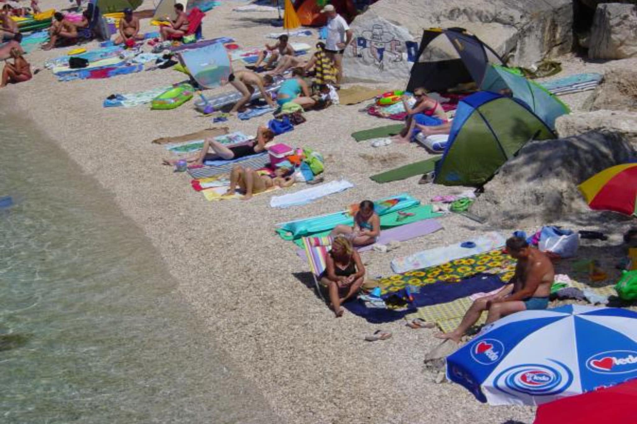 Apartments Radevenjić - Comfort One Bedroom Apartment with Sea View and Terrace - Buitenlucht
