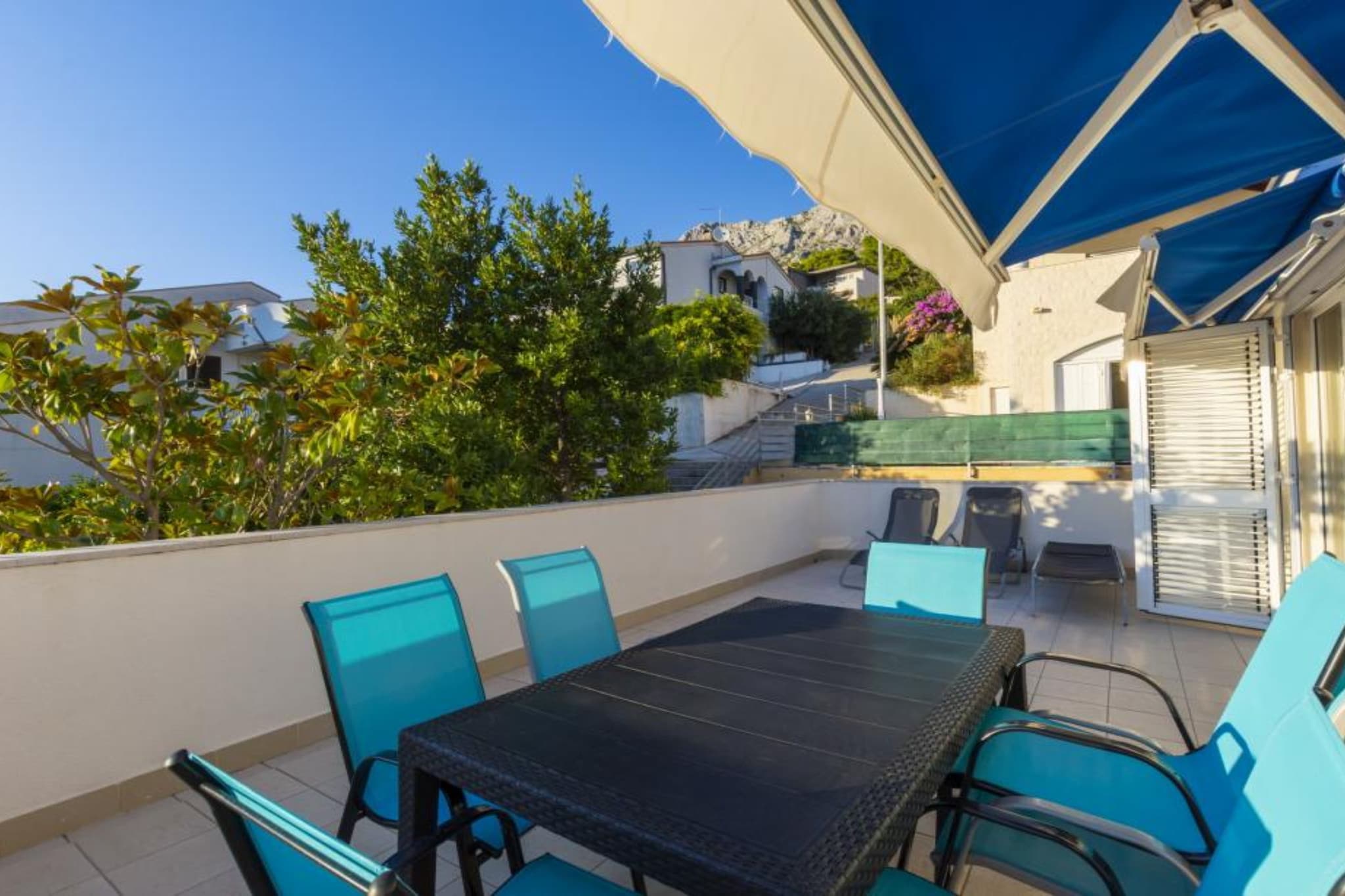 Apartments Radevenjić - Superior Two Bedroom  Apartment with Sea View and Terrace - Terras