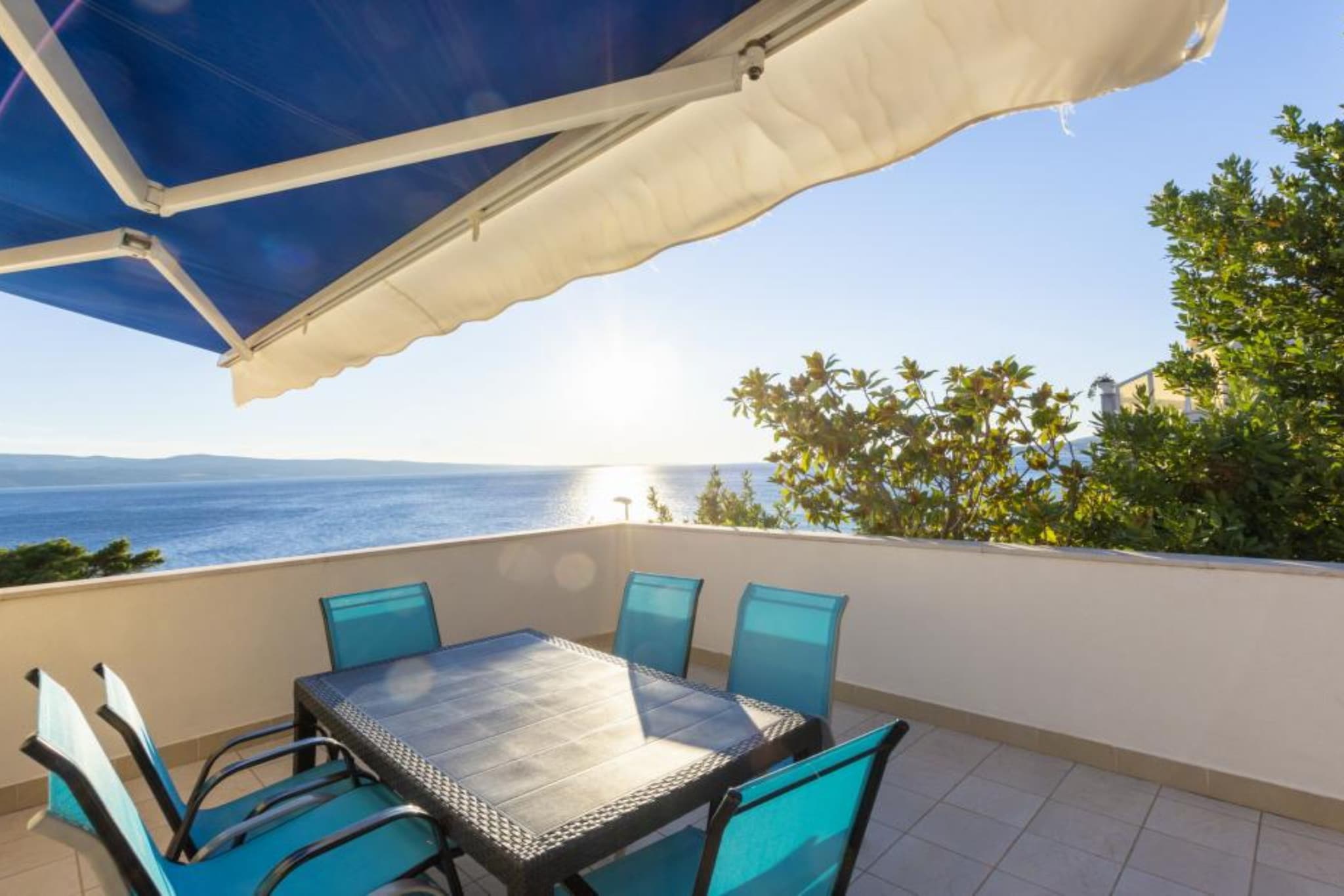 Apartments Radevenjić - Superior Two Bedroom  Apartment with Sea View and Terrace - Terras