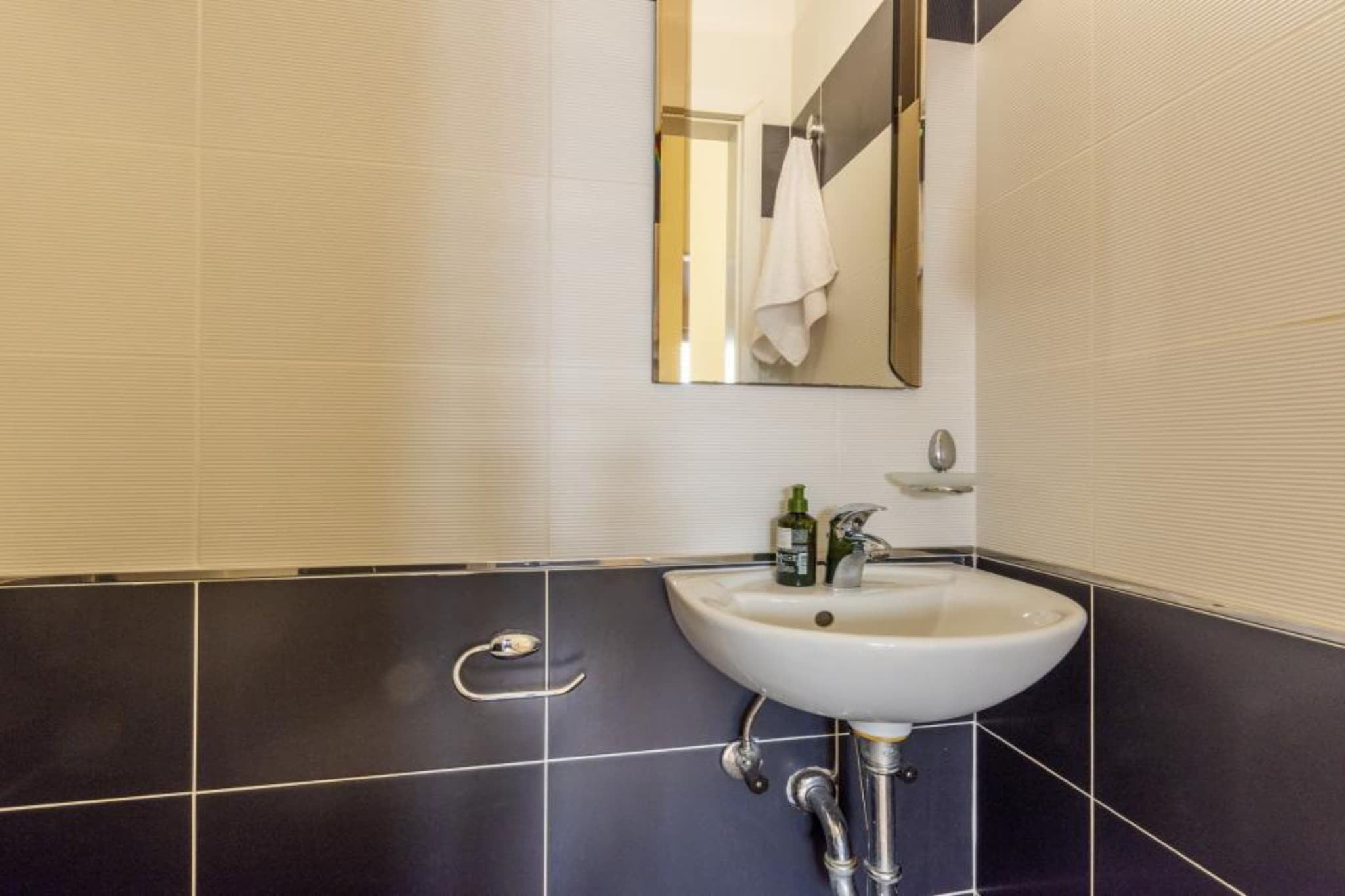 Apartments Radevenjić - Superior Two Bedroom  Apartment with Sea View and Terrace - Badkamer