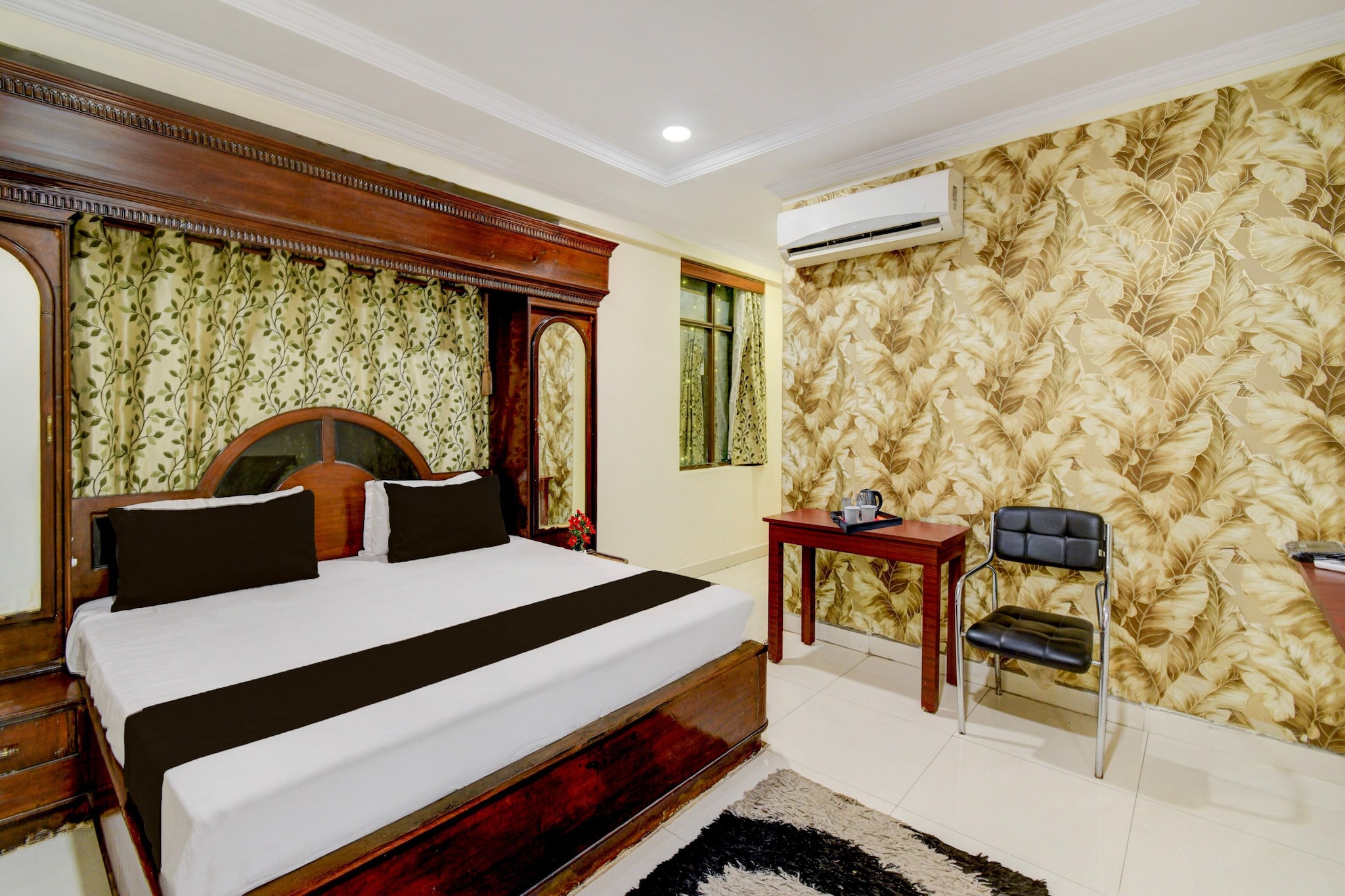 Townhouse Godavarikhani Bus Terminal Formerly Sai Leela Residency is located in Rāmgundam. With free WiFi, this 4-star hotel offers room service and a 24-hour front desk. The hotel features family rooms.
All units at the hotel are equipped with a seating area, a flat-screen TV with satellite channels and a private bathroom with free toiletries and a bath or shower. All rooms at Townhouse Godavarikhani Bus Terminal Formerly Sai Leela Residency include air conditioning and a desk.
1. Unmarried couples are warmly welcome at this property.
2. Guests with local ID proof are warmly welcome.
3.Foreign guests are welcome and allowed to stay at this property without any restrictions
4.Early Check-In Policy: A full day’s room rate will be charged for check-ins before 6:00 AM. Complimentary early check-in is available between 6:00 AM and 10:00 AM, subject to room availability.
5.Check-in is only available to guests aged 18 and above. Please provide a government-issued ID to confirm your age.