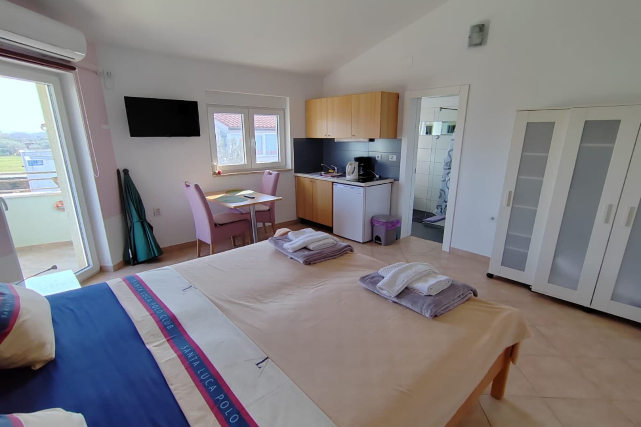 Apartments Lighthouse - (A1) Studio Apartment with Terrace - Bedroom