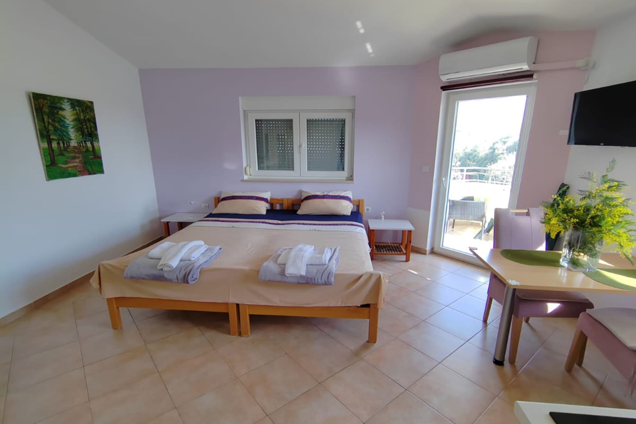 Apartments Lighthouse - (A1) Studio Apartment with Terrace - Bedroom