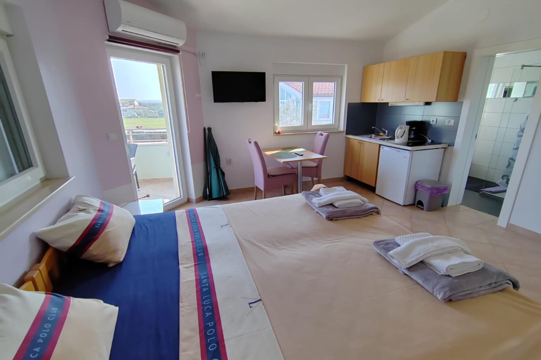 Apartments Lighthouse - (A1) Studio Apartment with Terrace - Bedroom
