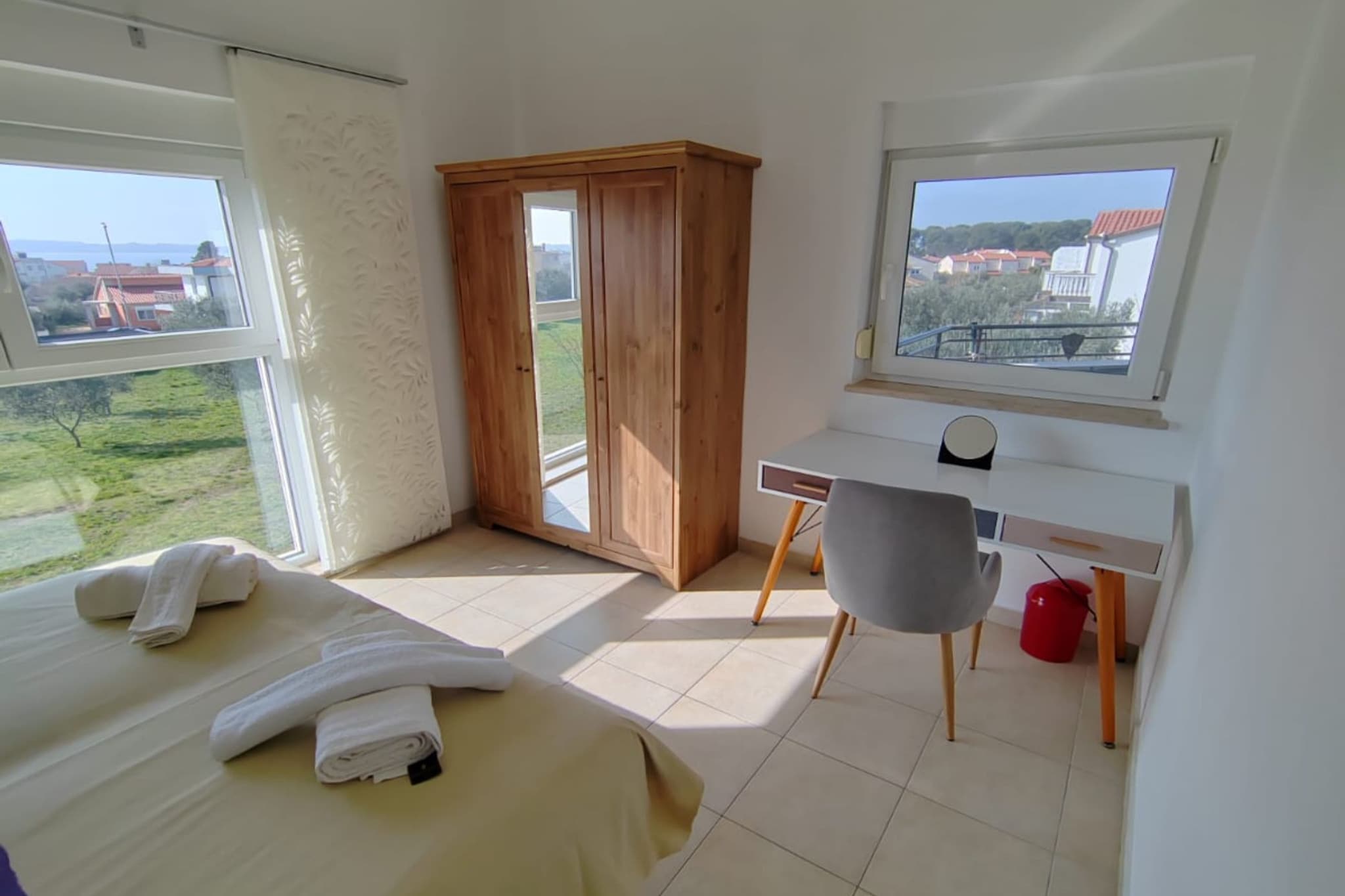 Apartments Lighthouse - (A3) TwoBedroom Apartment with Sea View - Bedroom