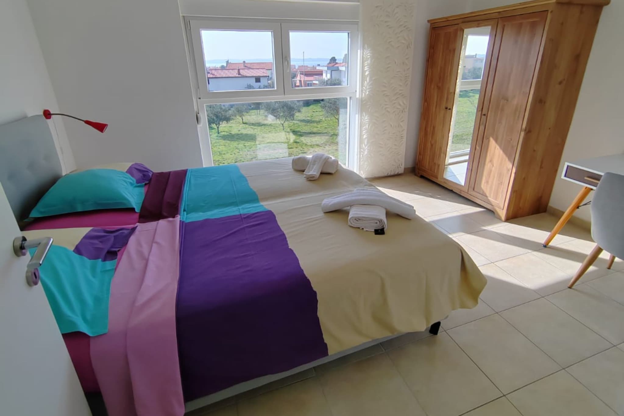 Apartments Lighthouse -(A4) - TwoBedroom Apartment with Sea View - Bedroom