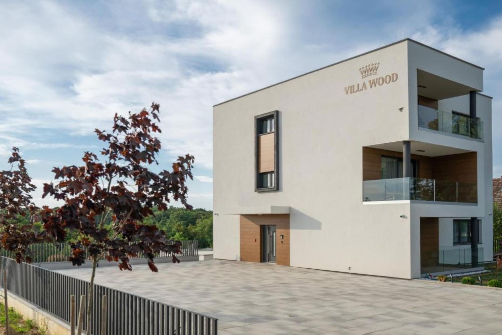 Apartments Villa Wood - Two Bedroom Apartment with terrace and pool view ( W2 ) - Im Freien