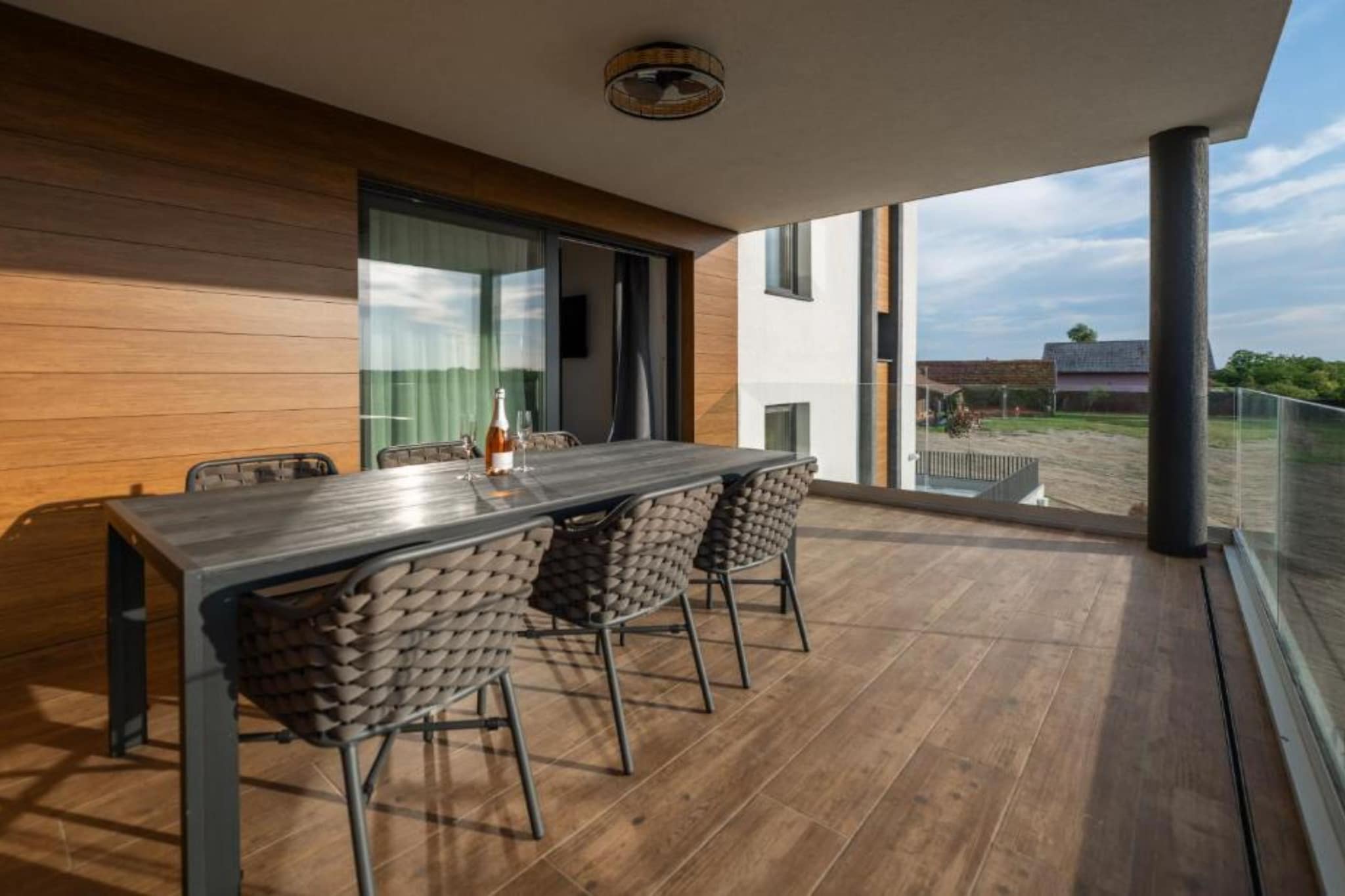 Apartments Villa Wood - Two Bedroom Apartment with terrace and pool view ( W2 ) - Terrasse
