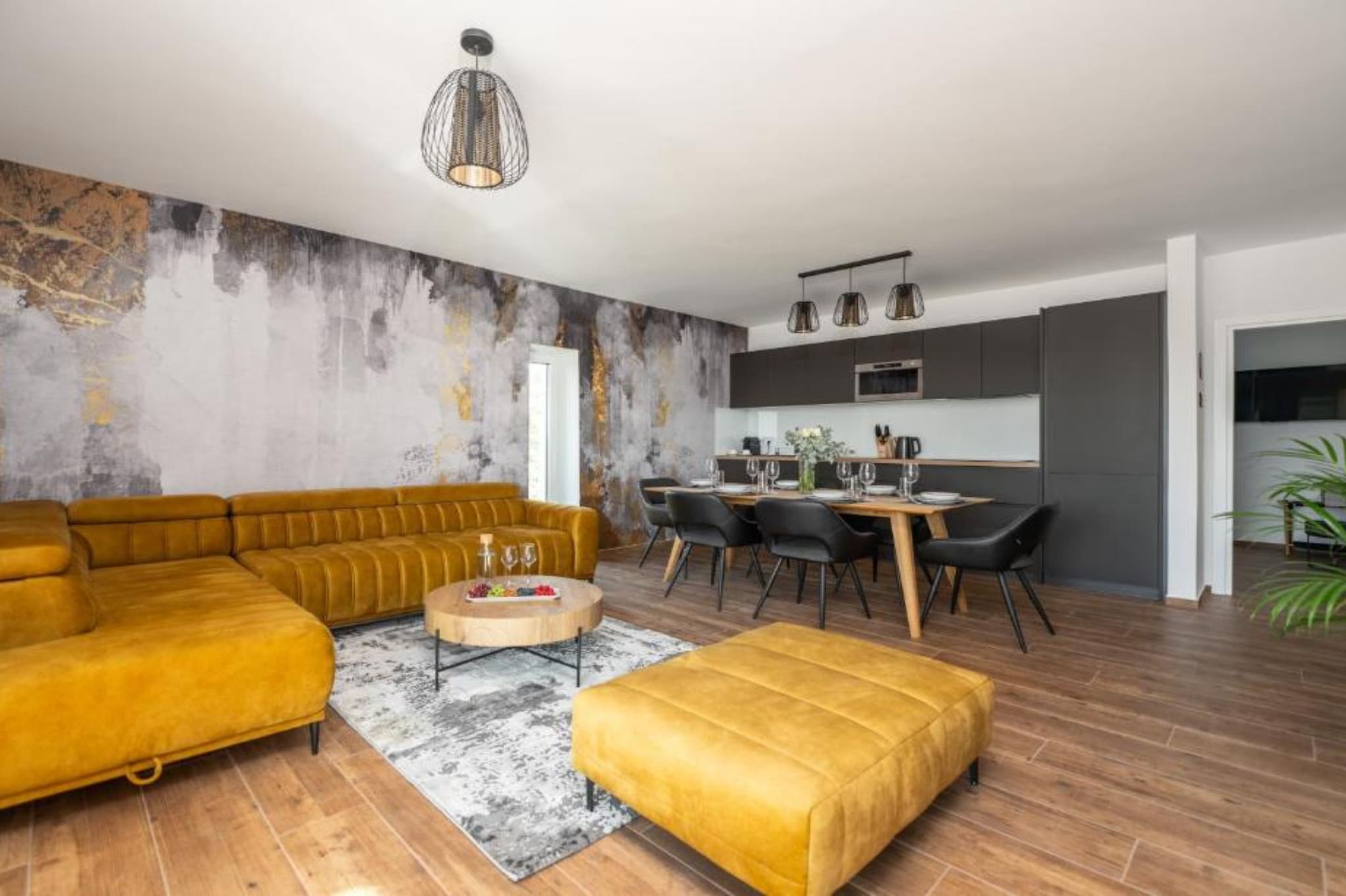 Apartments Villa Wood - Two Bedroom Apartment with terrace and pool view ( W2 ) - Im Freien