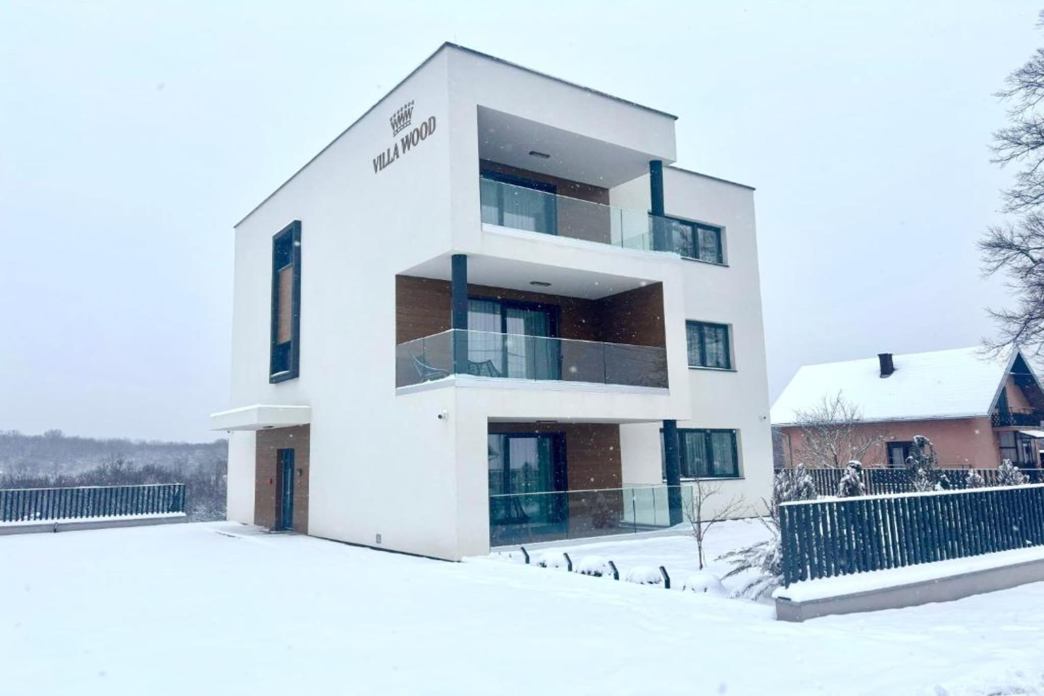 Apartments Villa Wood - Two Bedroom Apartment with terrace and pool view ( W3 ) - Im Freien