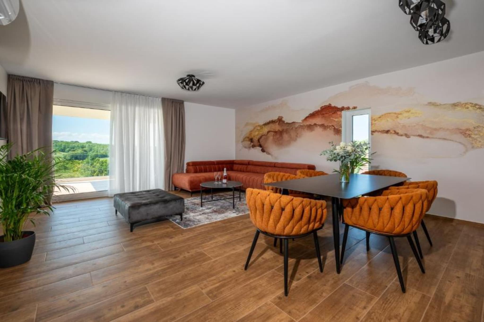 Apartments Villa Wood - Two Bedroom Apartment with terrace and pool view ( W3 ) - Im Freien