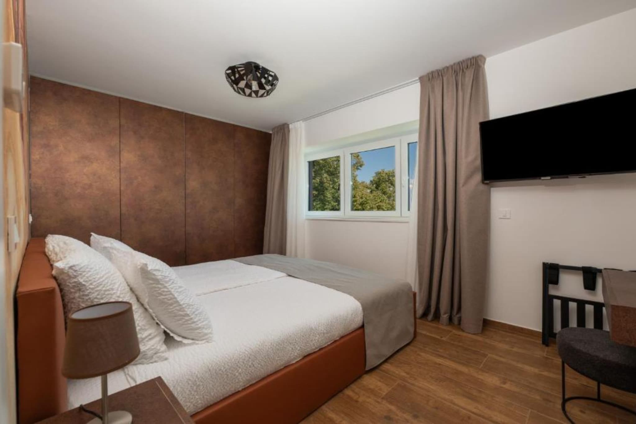 Apartments Villa Wood - Two Bedroom Apartment with terrace and pool view ( W3 ) - Schlafzimmer