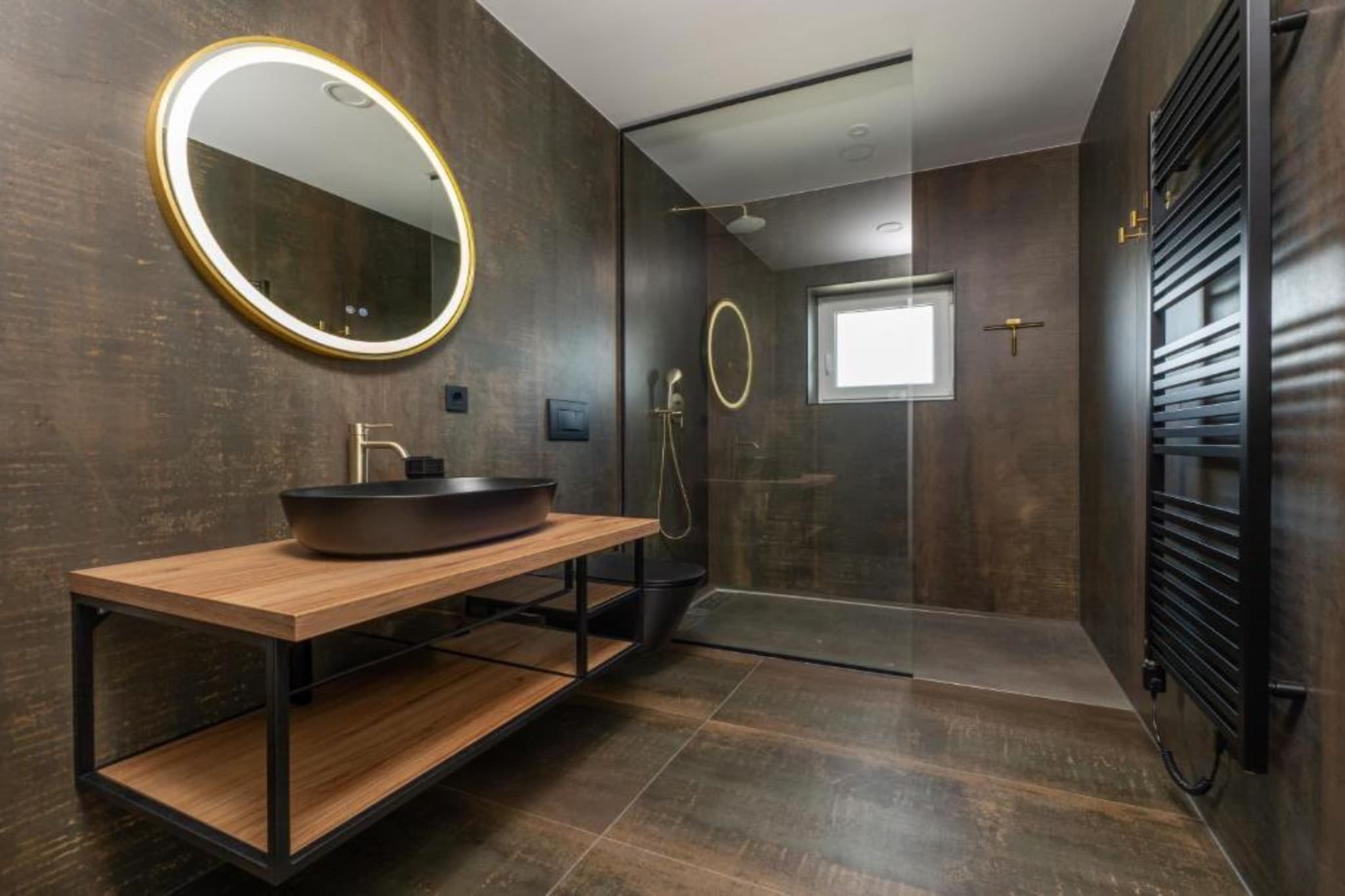 Apartments Villa Wood - Two Bedroom Apartment with terrace and pool view ( W3 ) - Badezimmer