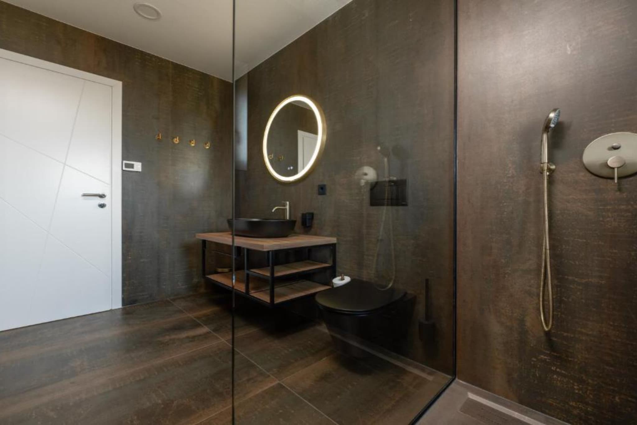 Apartments Villa Wood - Two Bedroom Apartment with terrace and pool view ( W3 ) - Badezimmer