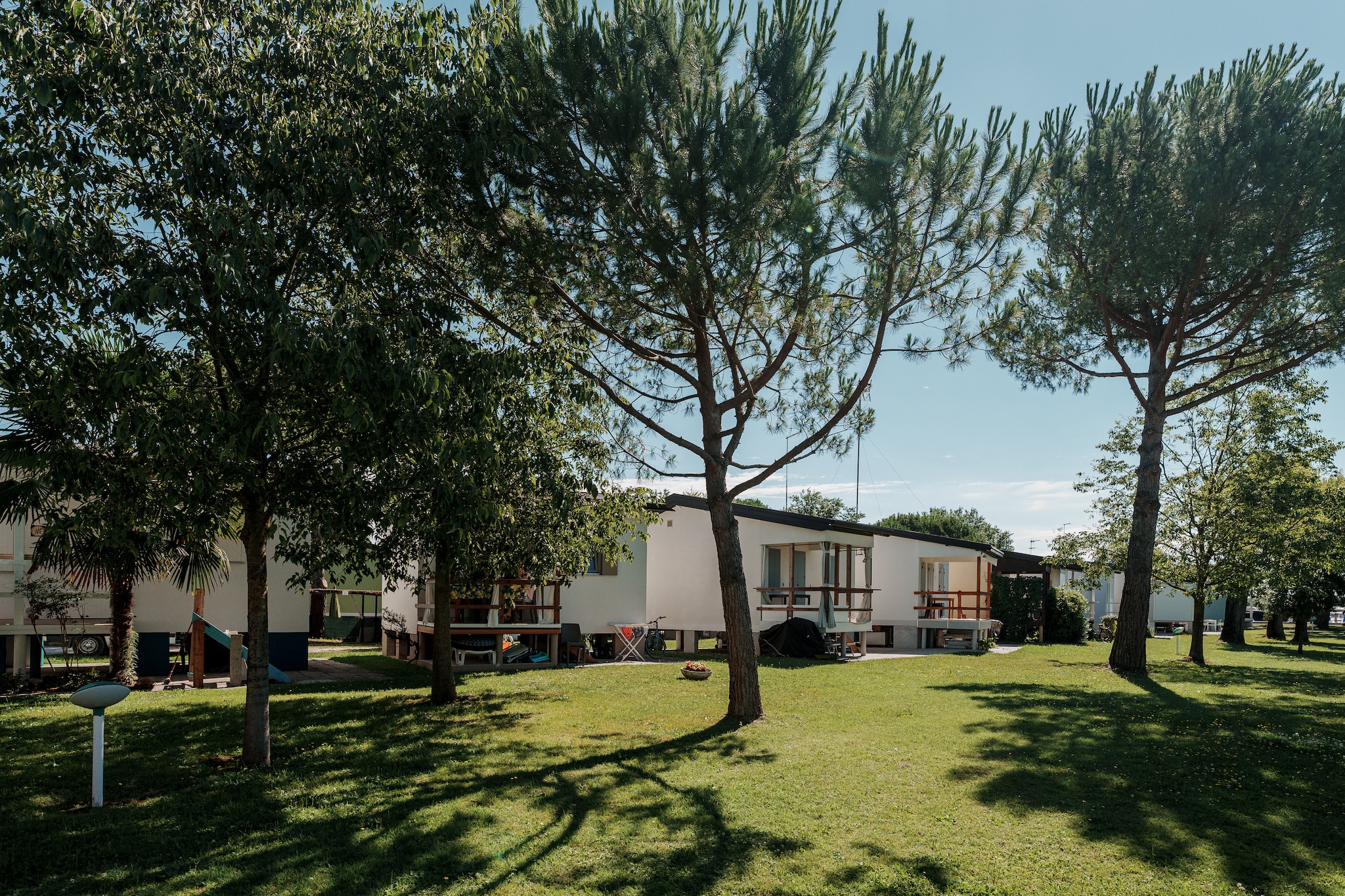 Village Marina di Cortellazzo Lido di Jesolo Pineta Bungalow - Außenbereich Sommer