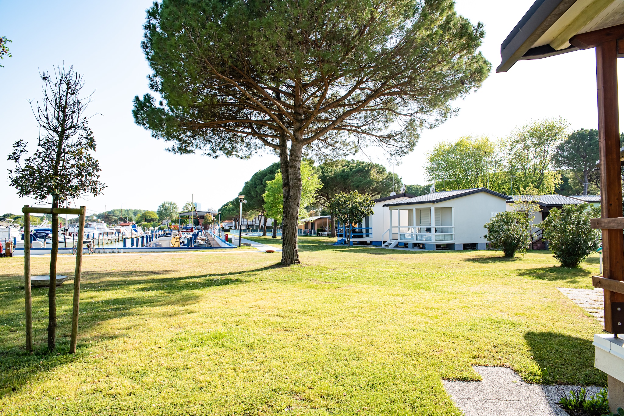Village Marina di Cortellazzo Lido di Jesolo Pineta Bungalow - Außenbereich Sommer