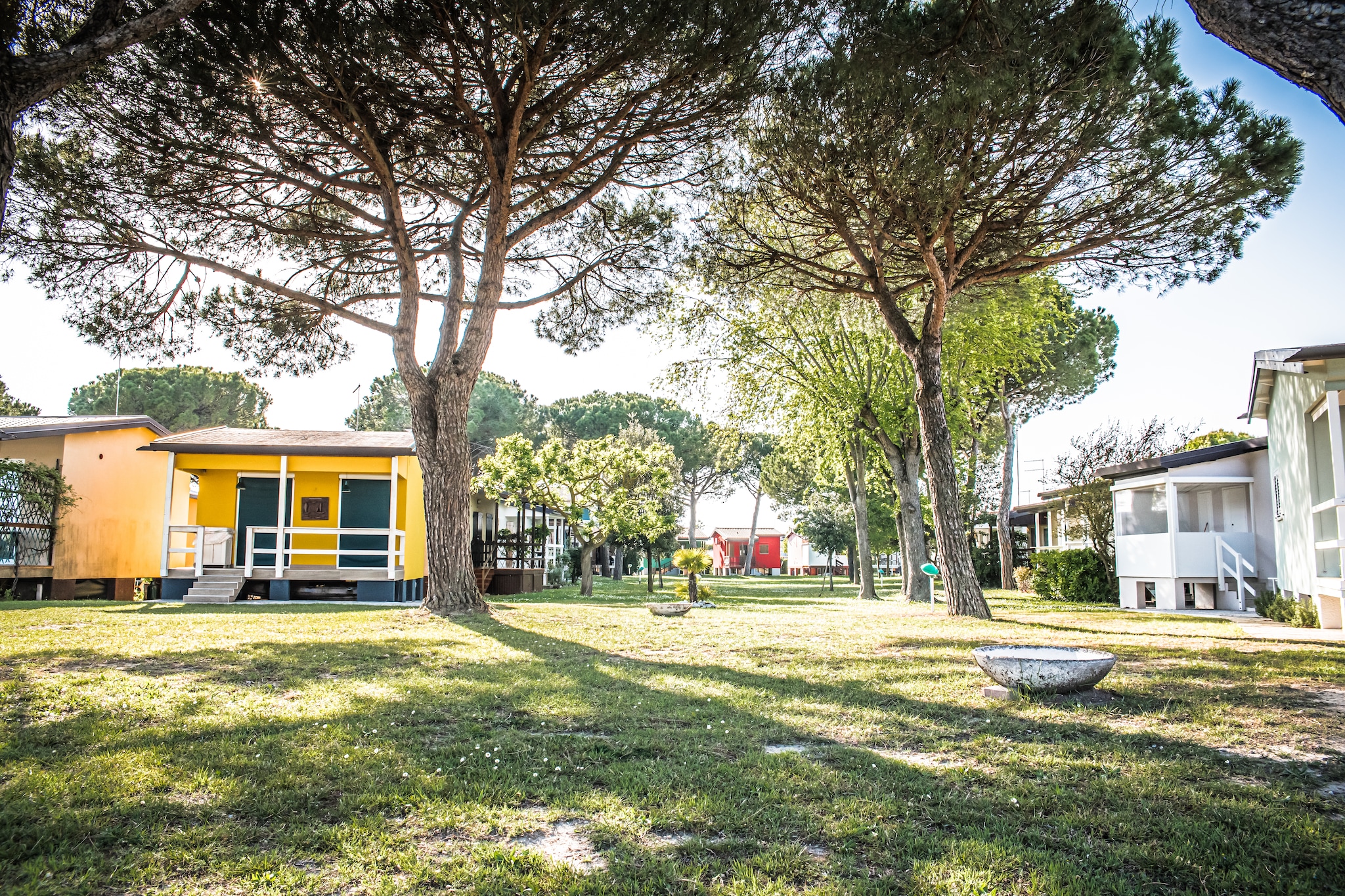 Village Marina di Cortellazzo Lido di Jesolo Pineta Bungalow - Außenbereich Sommer