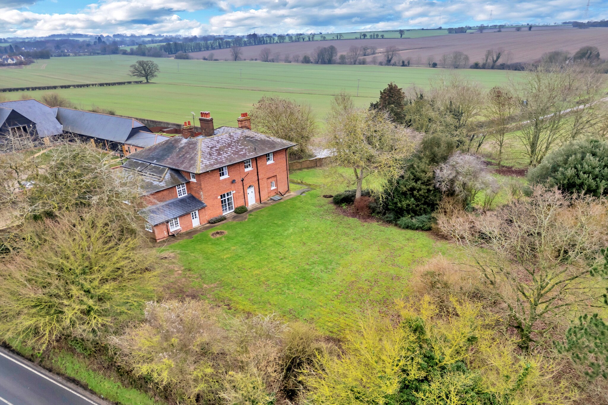 Clavering Hall - Buitenkant zomer