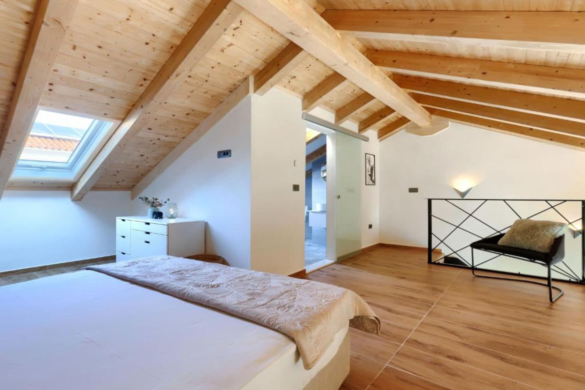 Apartments Zanet & Niccolo - Duplex Apartment with Sea View - Slaapkamer