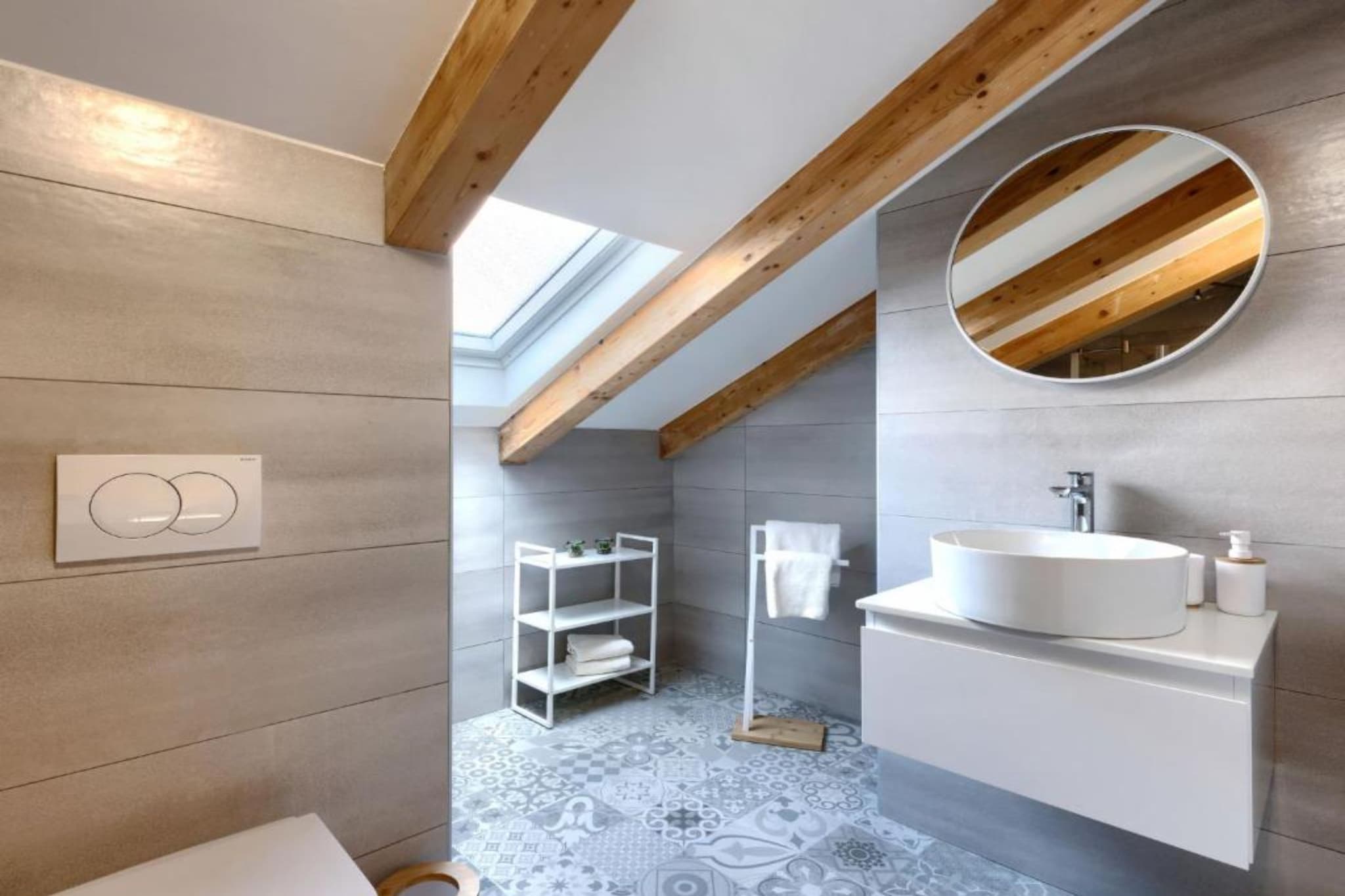 Apartments Zanet & Niccolo - Duplex Apartment with Sea View - Badkamer