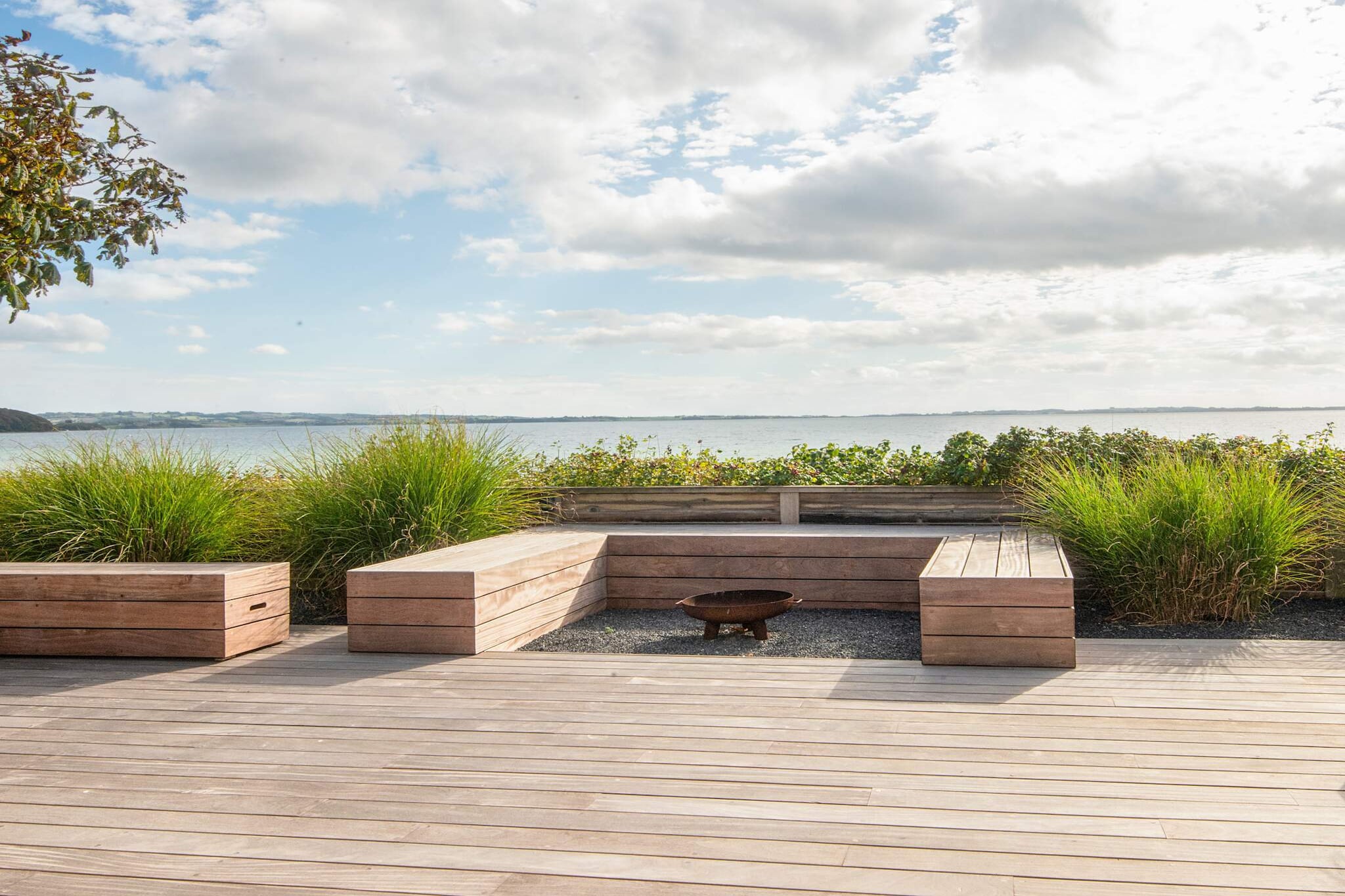 4 Sterne Ferienhaus in Rønde - Wasserblick