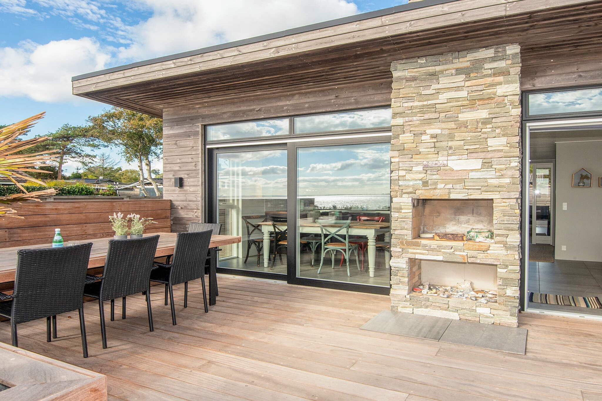 4 Sterne Ferienhaus in Rønde - Aussicht