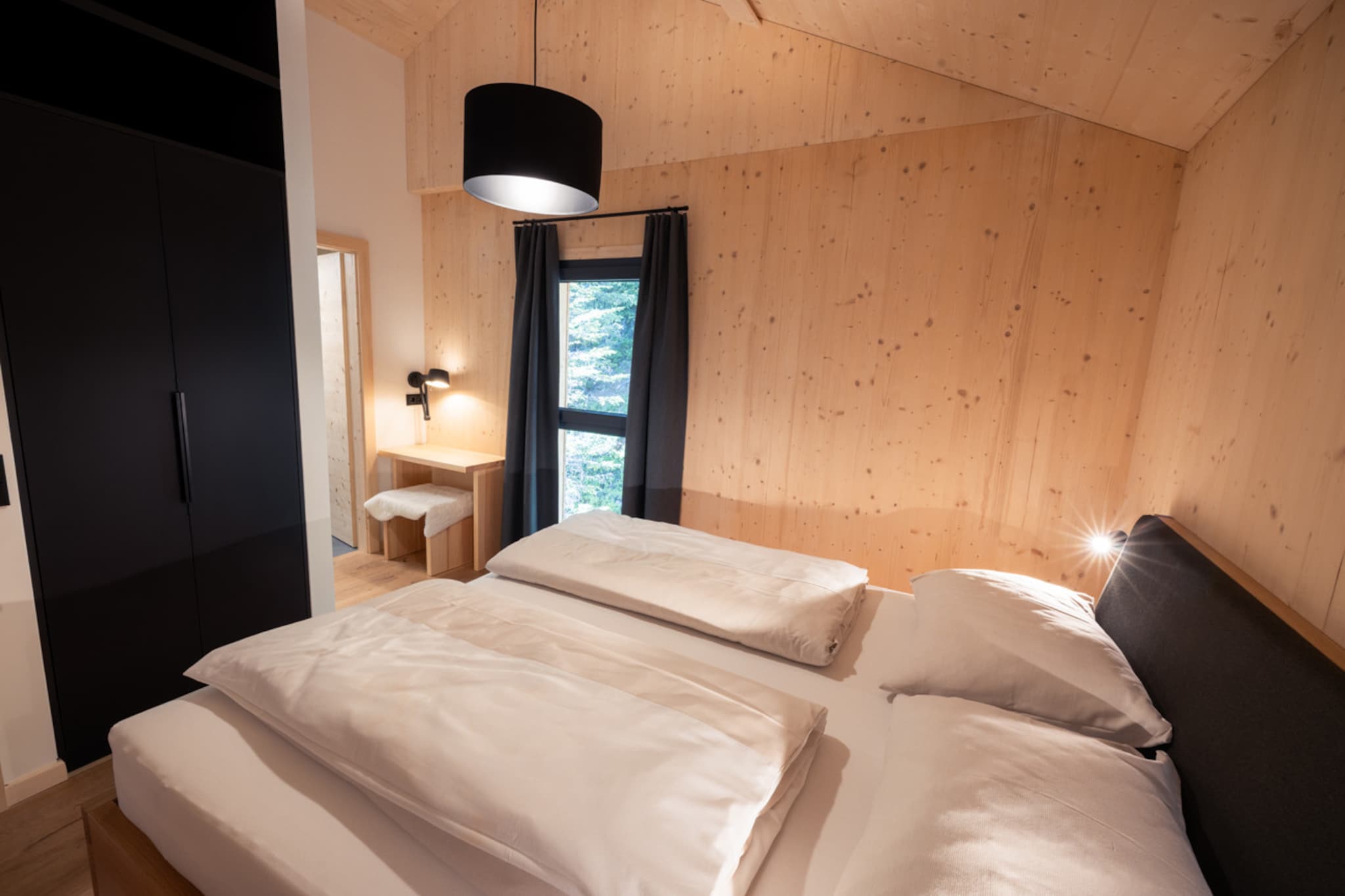 Naturchalets Turracher Höhe 30 - Schlafzimmer
