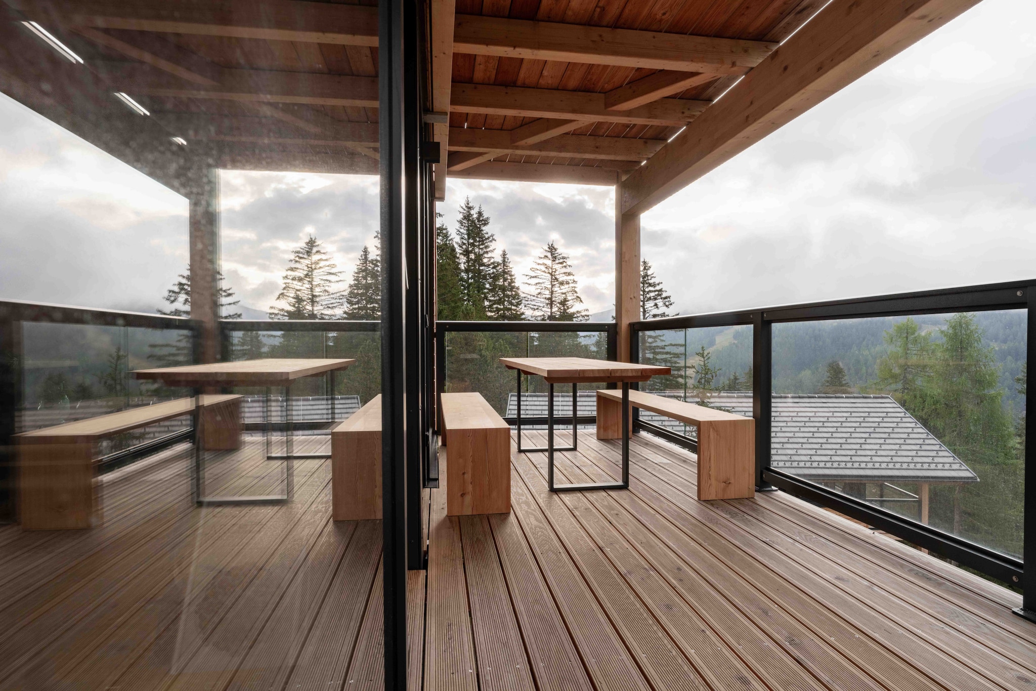 Naturchalets Turracher Höhe 32 - Terrace balcony