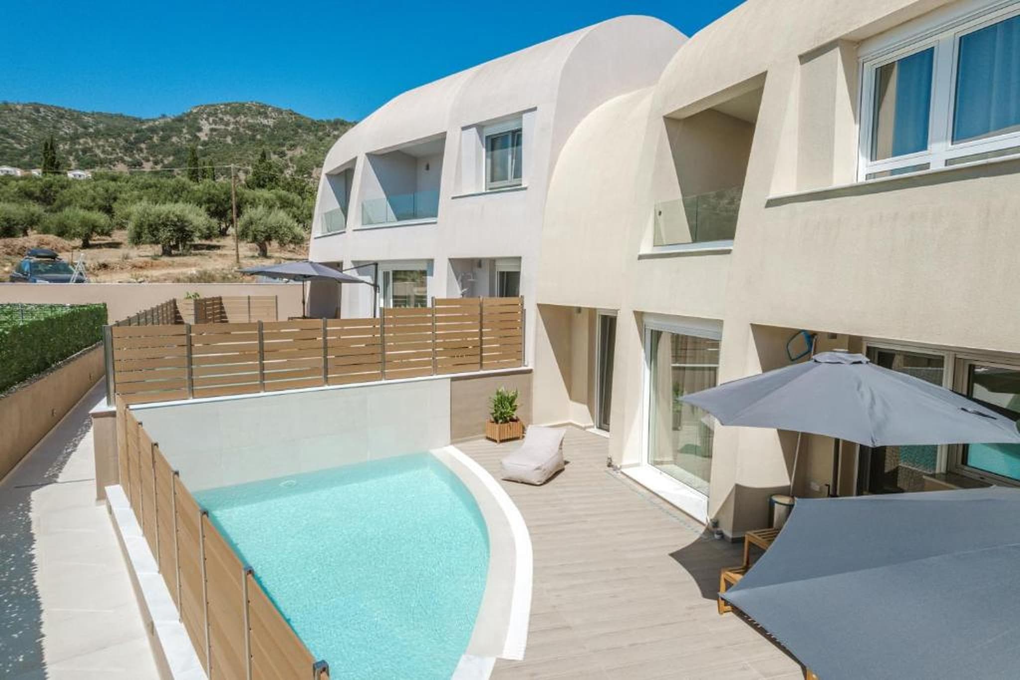 Villa Estrella - View in summer