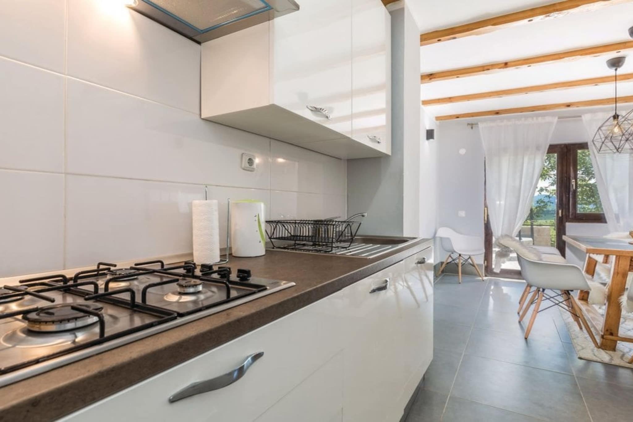 Countryside Villa Latin with Outdoor Swimming Pool - Four Bedroom Villa with Swimming Pool - Kitchen