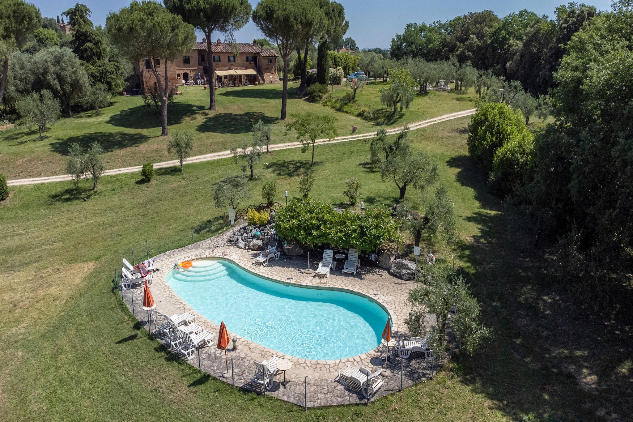 Agriturismo La Grotta di Montecchino App Oliva - Zwembad