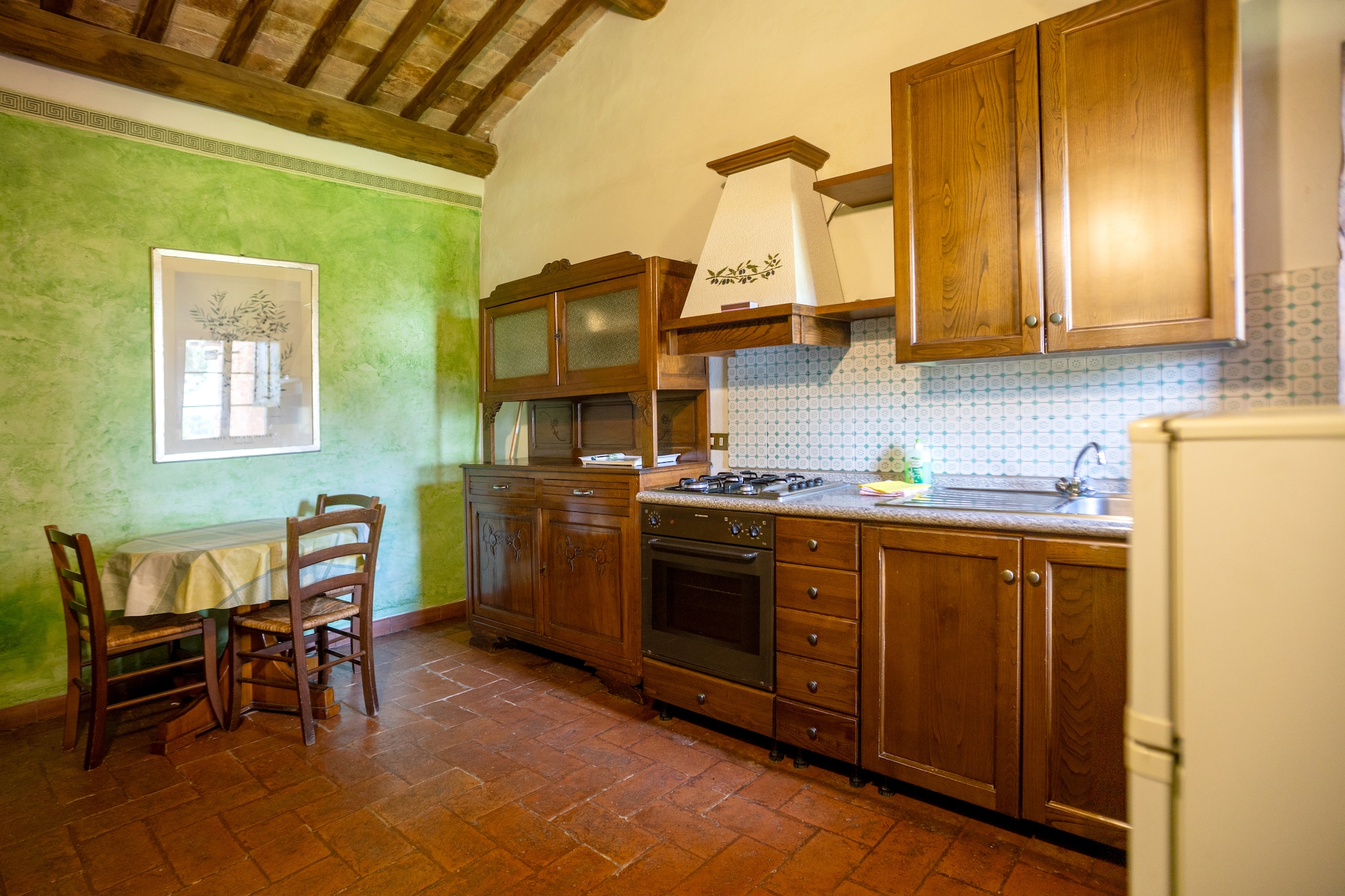 Agriturismo La Grotta di Montecchino App Oliva - Woonkamer