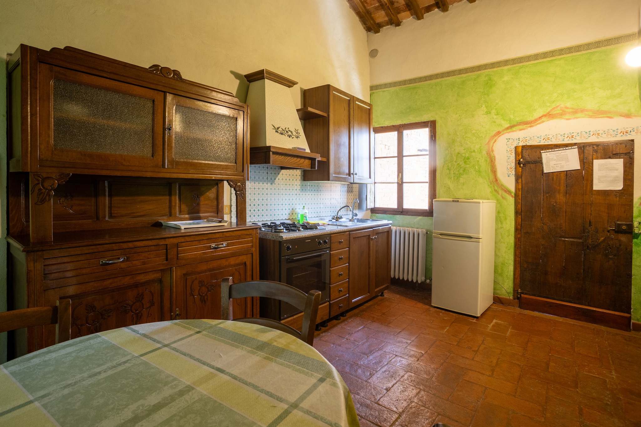 Agriturismo La Grotta di Montecchino App Oliva - Woonkamer