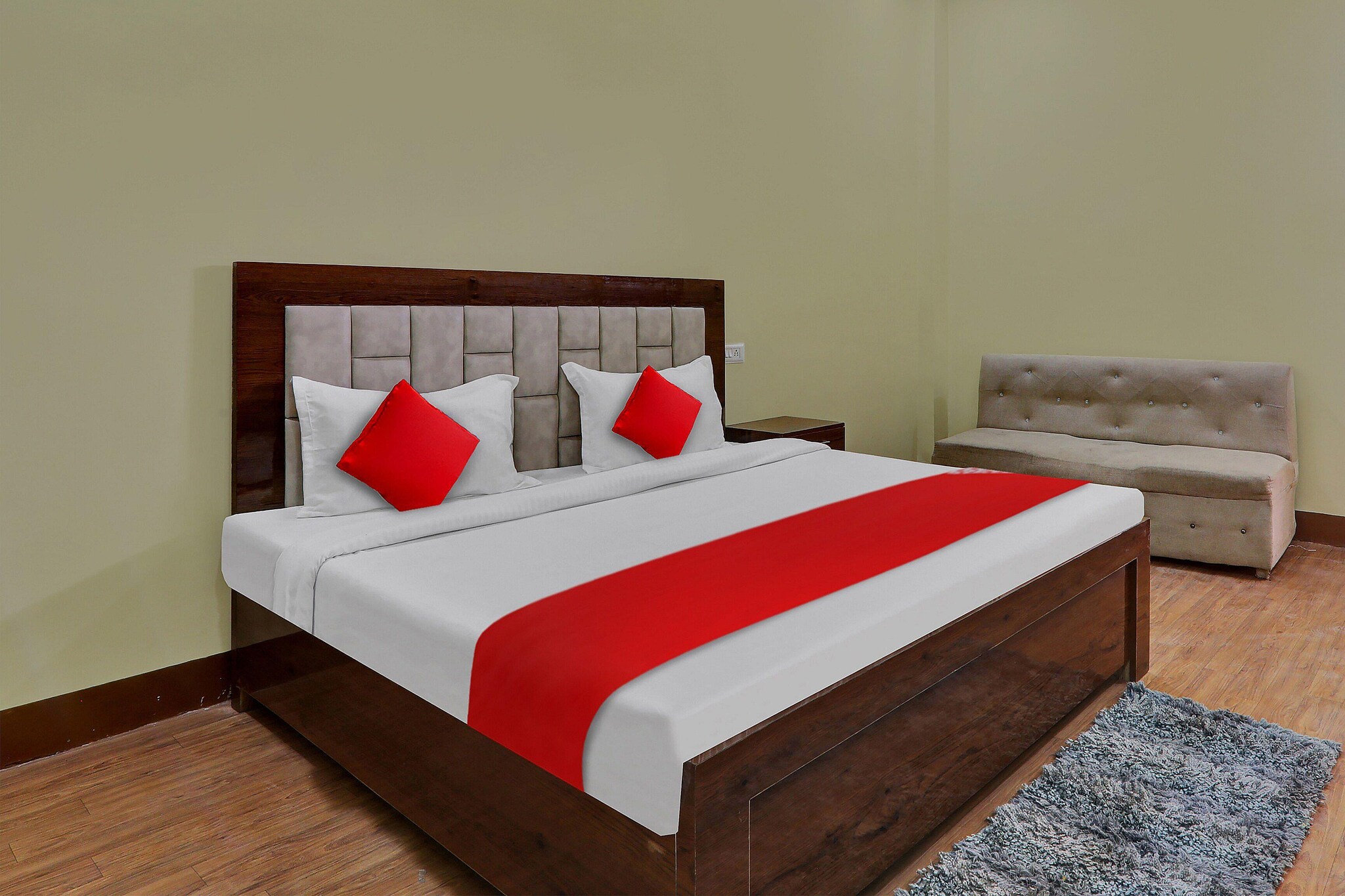 Enjoy a comfortable and hassle-free experience at our thoughtfully designed property. Each room is equipped with modern amenities, cozy bedding, and elegant decor to make you feel right at home. Located conveniently with easy access to public transport and major attractions, it's perfect for both business and leisure travelers. Cleanliness and guest comfort are our top priorities, and our team is available 24/7 to assist you throughout your stay.
 
Unmarried couples are warmly welcome at this property.
Guests with local ID proof are warmly welcome.
Foreign guests are welcome and allowed to stay at this property without any restrictions
Early Check-In Policy: A full day’s room rate will be charged for check-ins before 6:00 AM. Complimentary early check-in is available between 6:00 AM and 10:00 AM, subject to room availability.
 
Check-in is only available to guests aged 18 and above. Please provide a government-issued ID to confirm your age.
