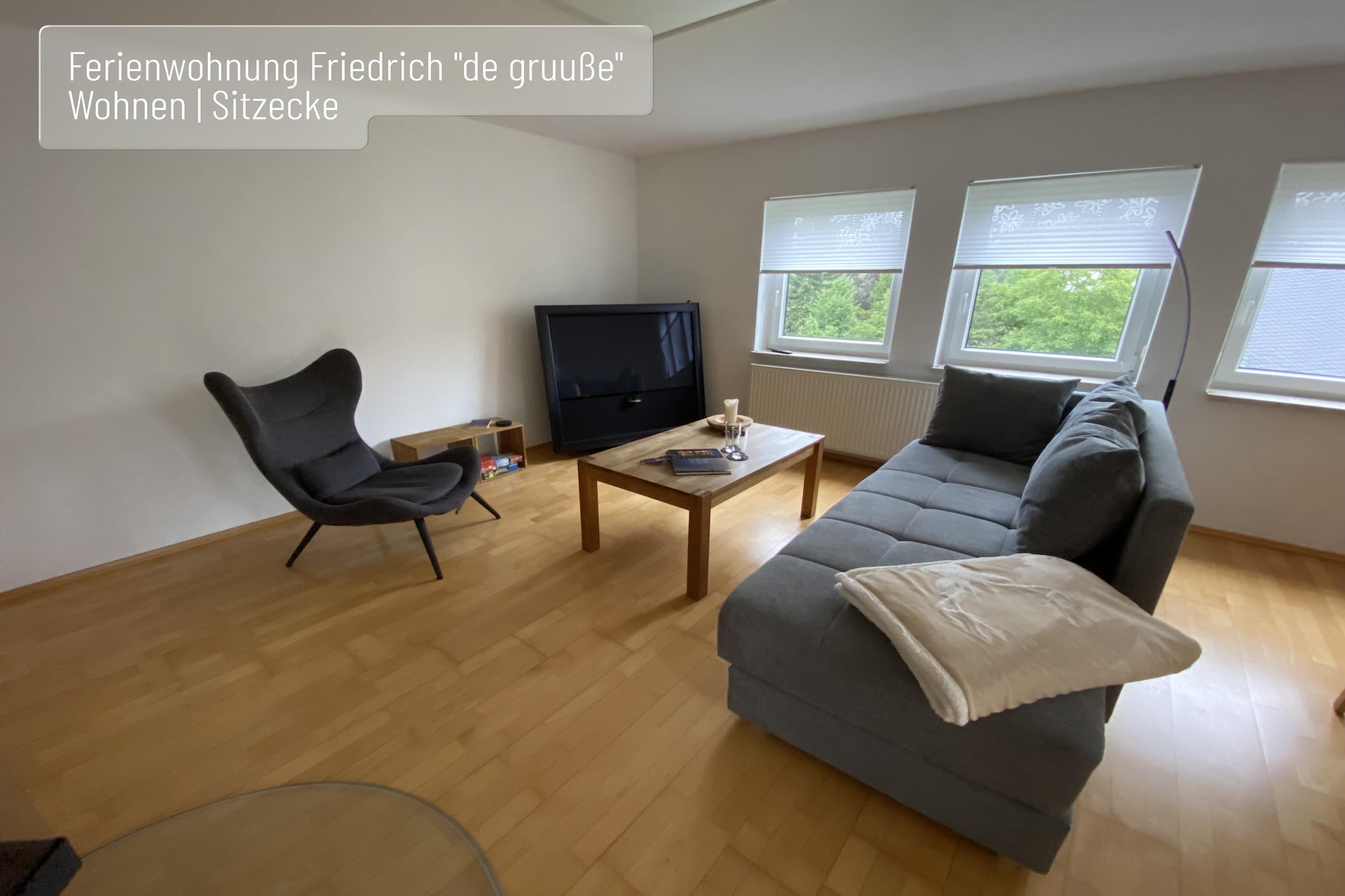 Haus De Kleene & Gruusse - Woonkamer