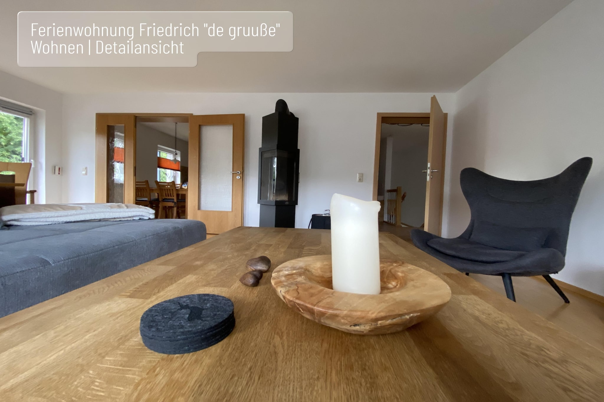 Haus De Kleene & Gruusse - Woonkamer