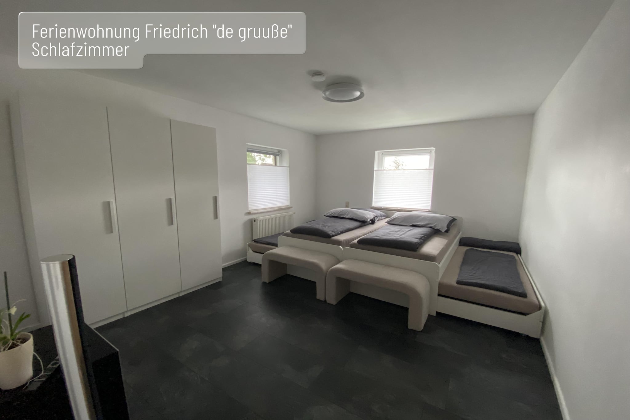 Haus De Kleene & Gruusse - Slaapkamer