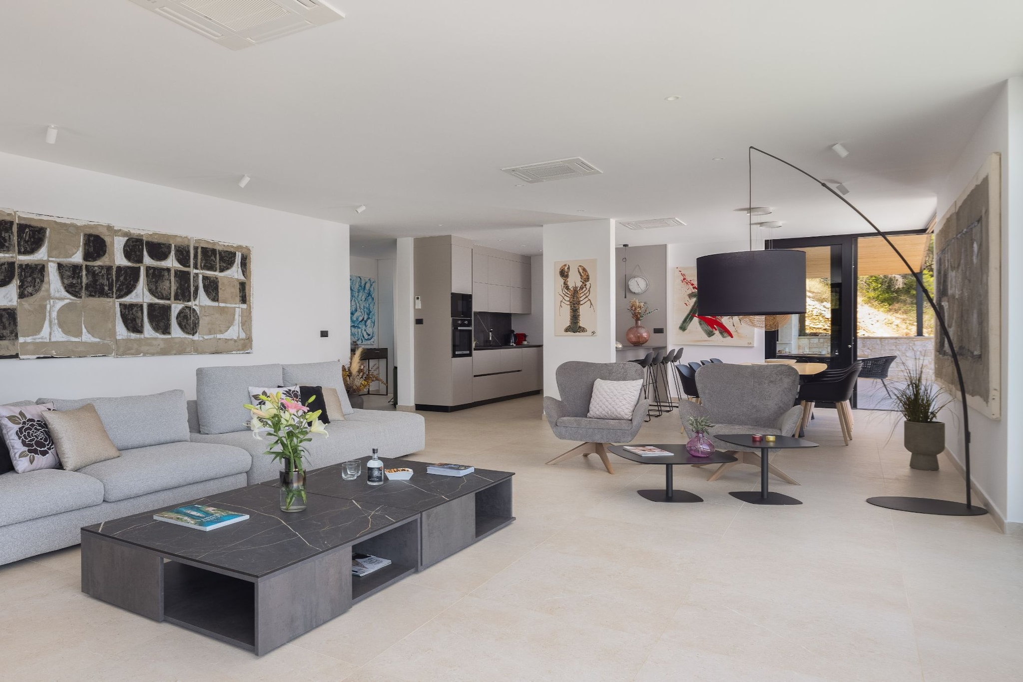 Breathtaking Villa  Vis Five Bedroom Villa with the Pool - Salon