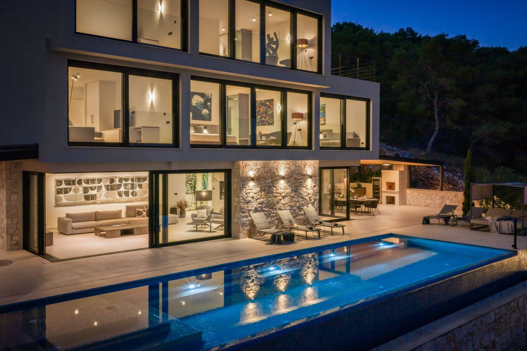 Breathtaking Villa  Vis Five Bedroom Villa with the Pool - Vue