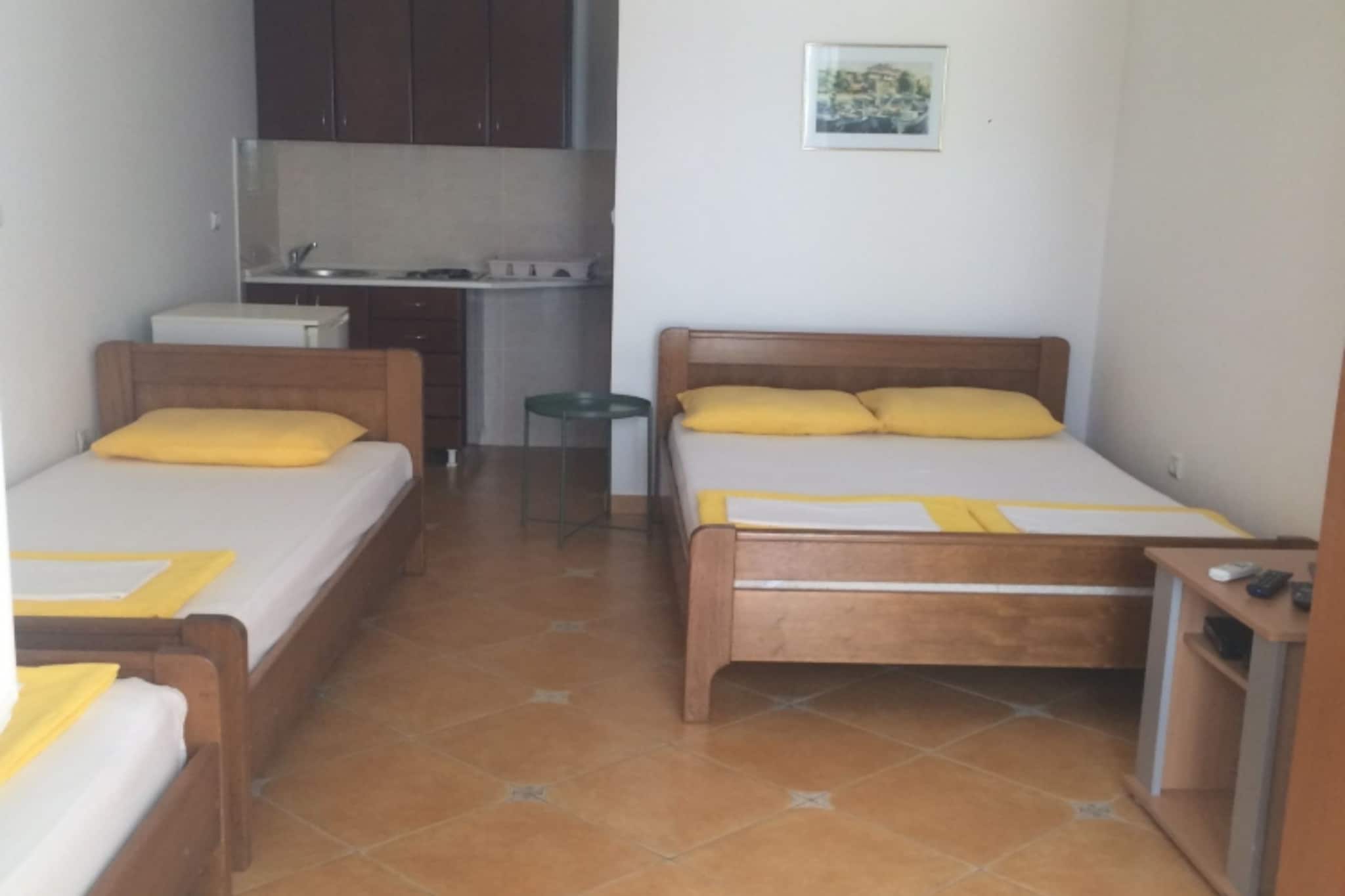 Apartments Aleksić, Bečići - Studio Apartment  with Terrace 3 - Bedroom