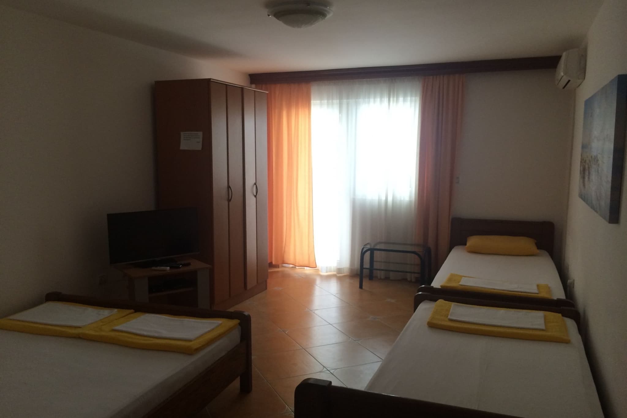 Apartments Aleksić, Bečići - Studio Apartment with Terrace 4 - Bedroom