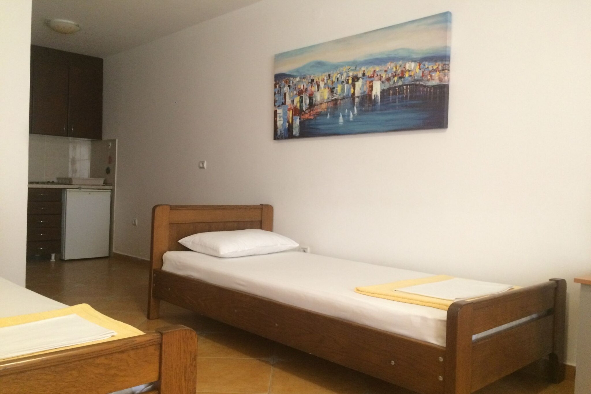 Apartments Aleksić, Bečići - Studio Apartment with Terrace 1 - Bedroom