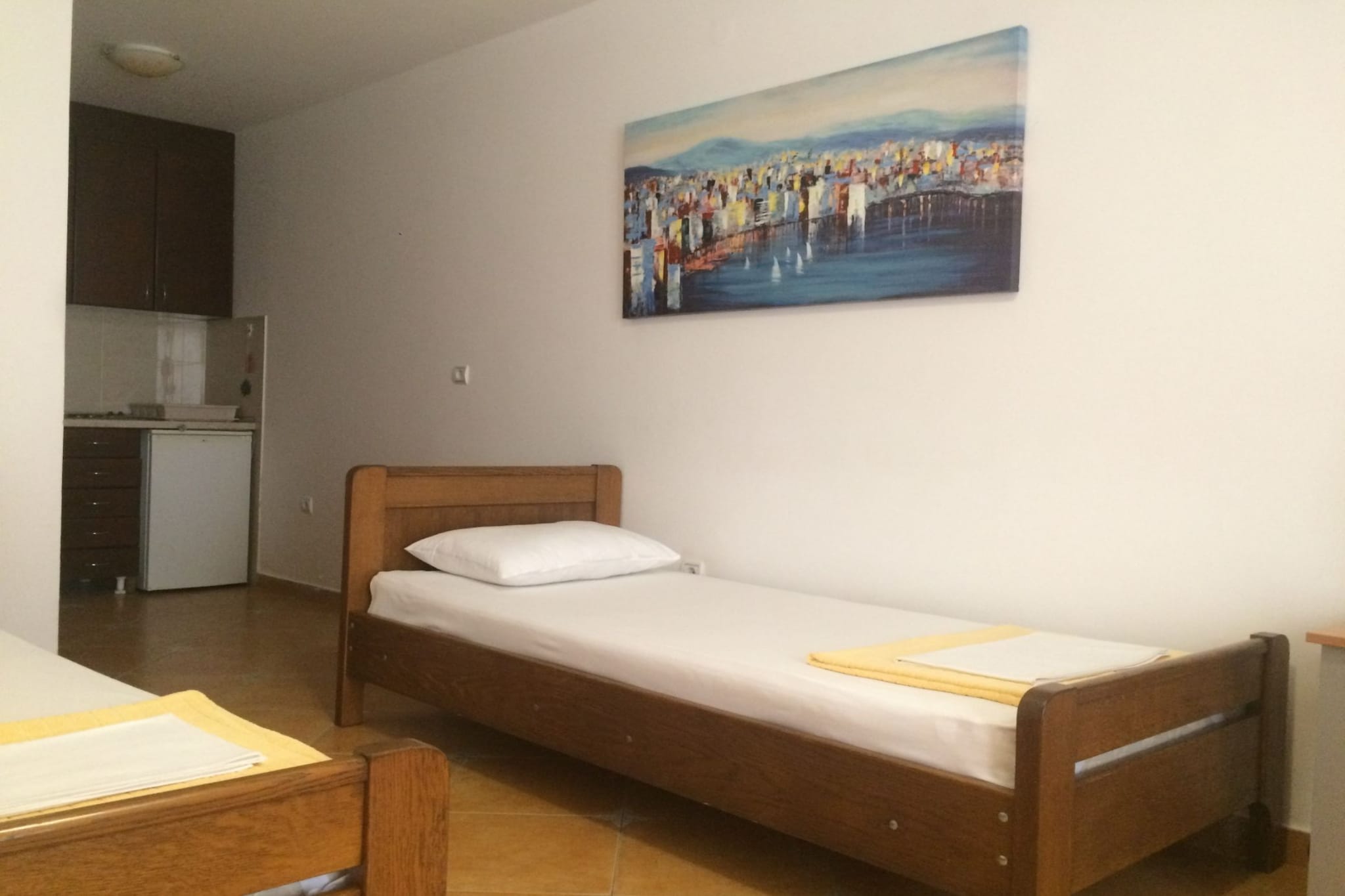 Apartments Aleksić, Bečići - Studio Apartment with Terrace 3 - Bedroom