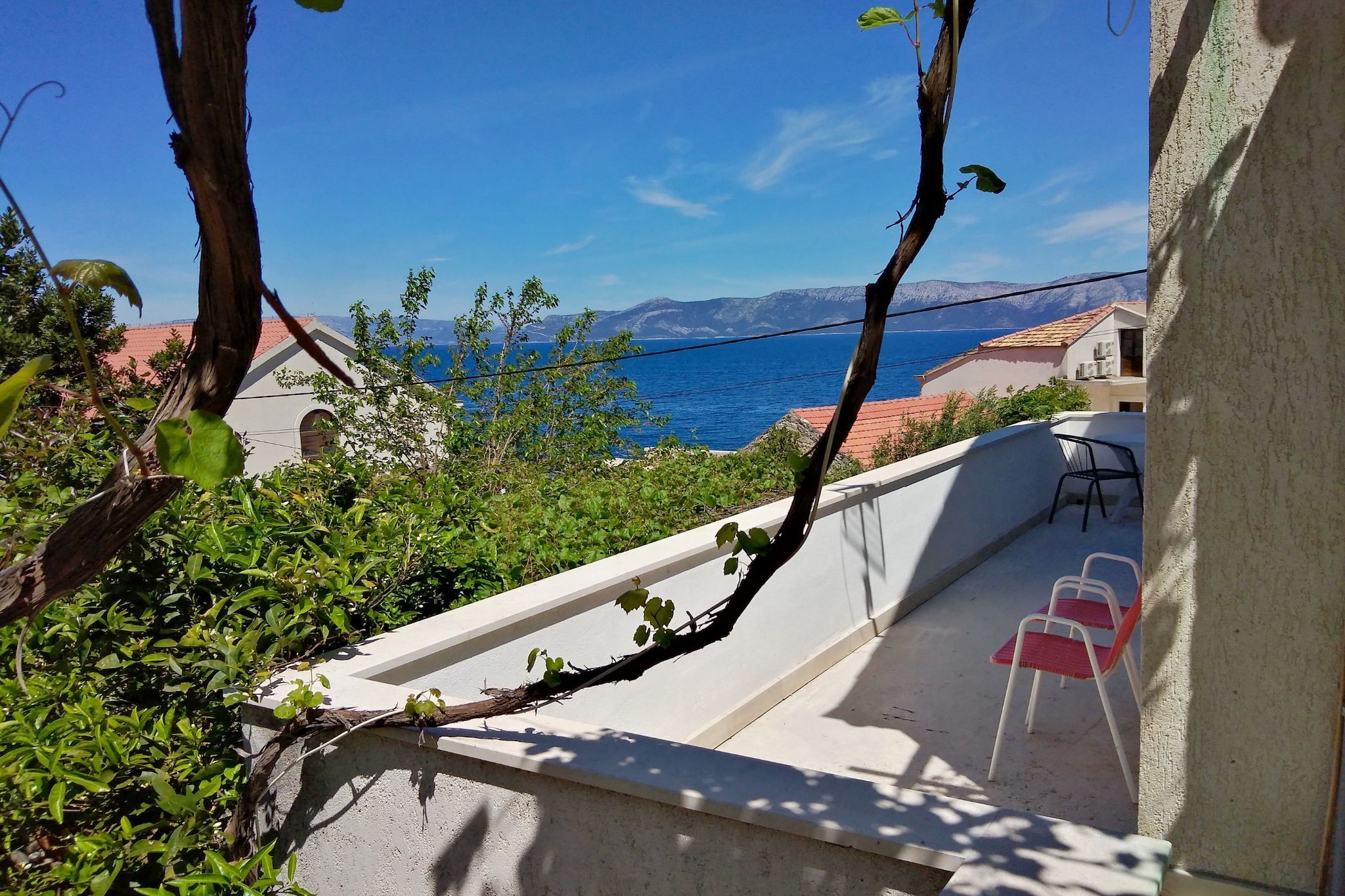 Guest House Hazdovac Apartment - Two Bedroom Apartment with Terrace and Sea View - Uitzicht