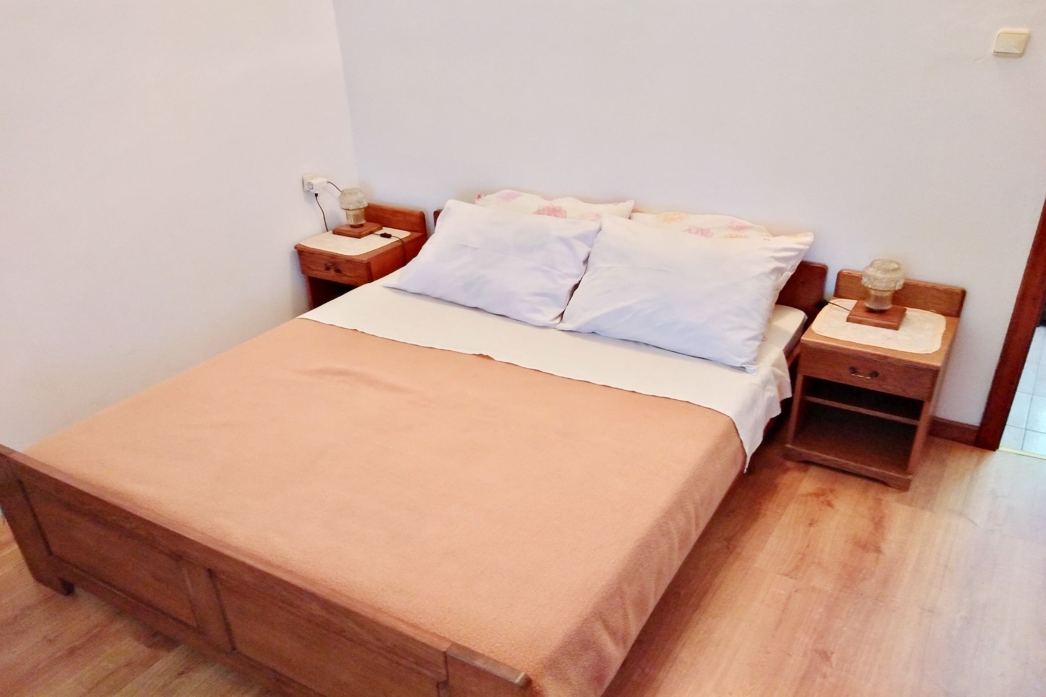 Guest House Hazdovac Apartment - Two Bedroom Apartment with Terrace and Sea View - Slaapkamer